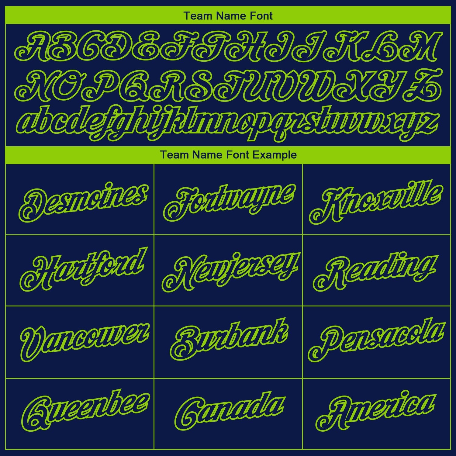 Custom Navy Neon Green 3D Seattle City Edition Fade Fashion Performance T-Shirt view 3