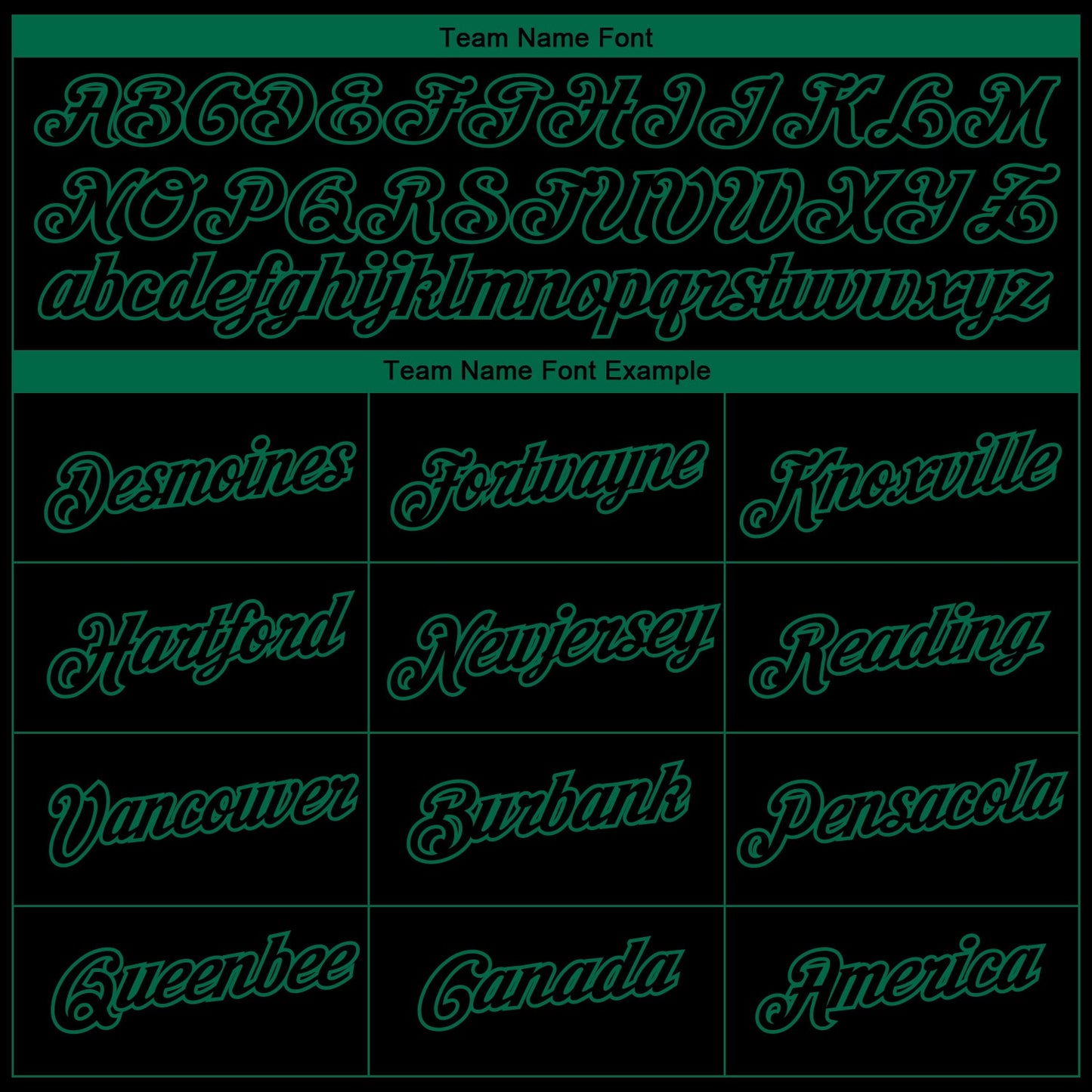 Custom Black Kelly Green 3D Dallas City Edition Fade Fashion Performance T-Shirt view 3