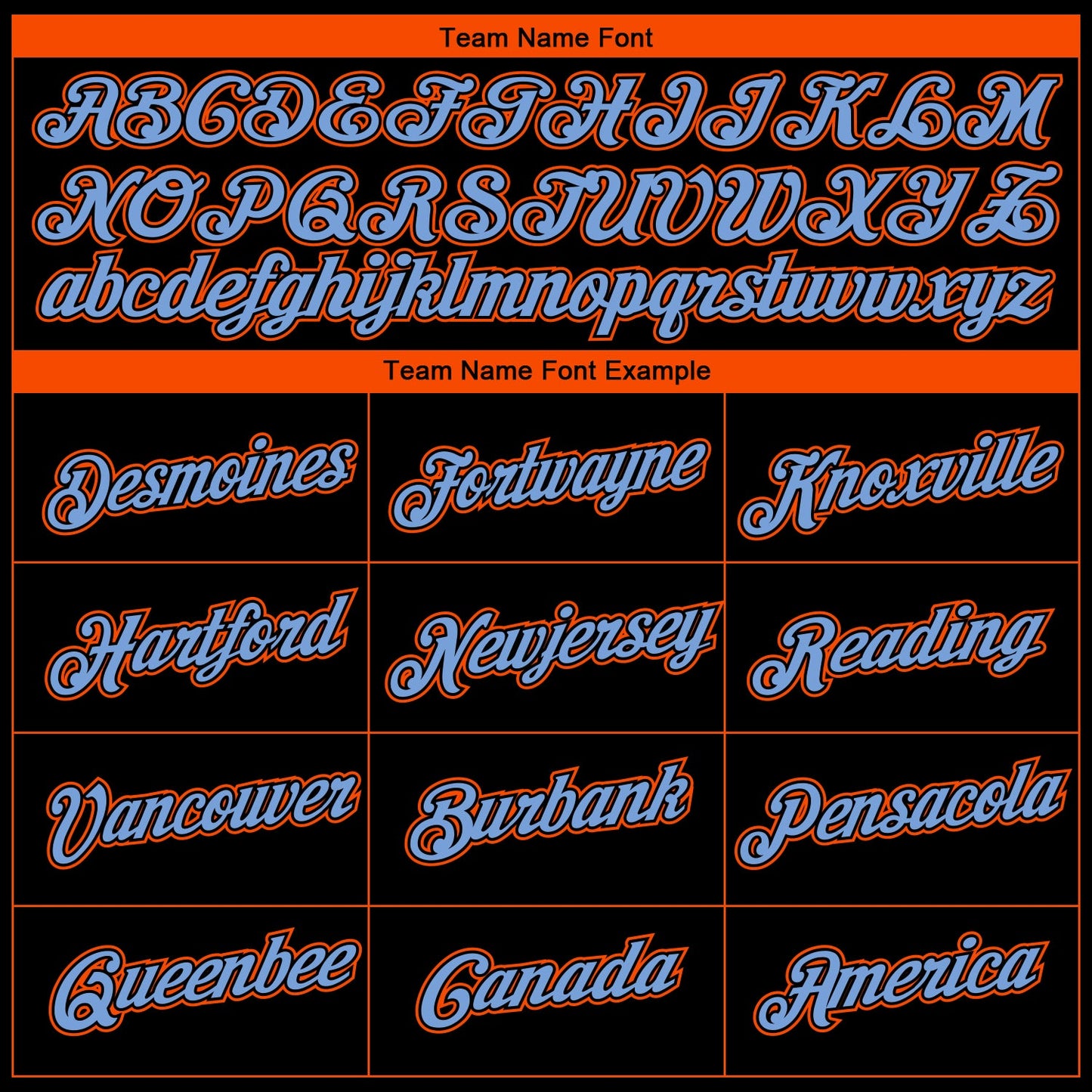 Custom Black Powder Blue-Orange 3D Miami City Edition Fade Fashion Performance T-Shirt view 3