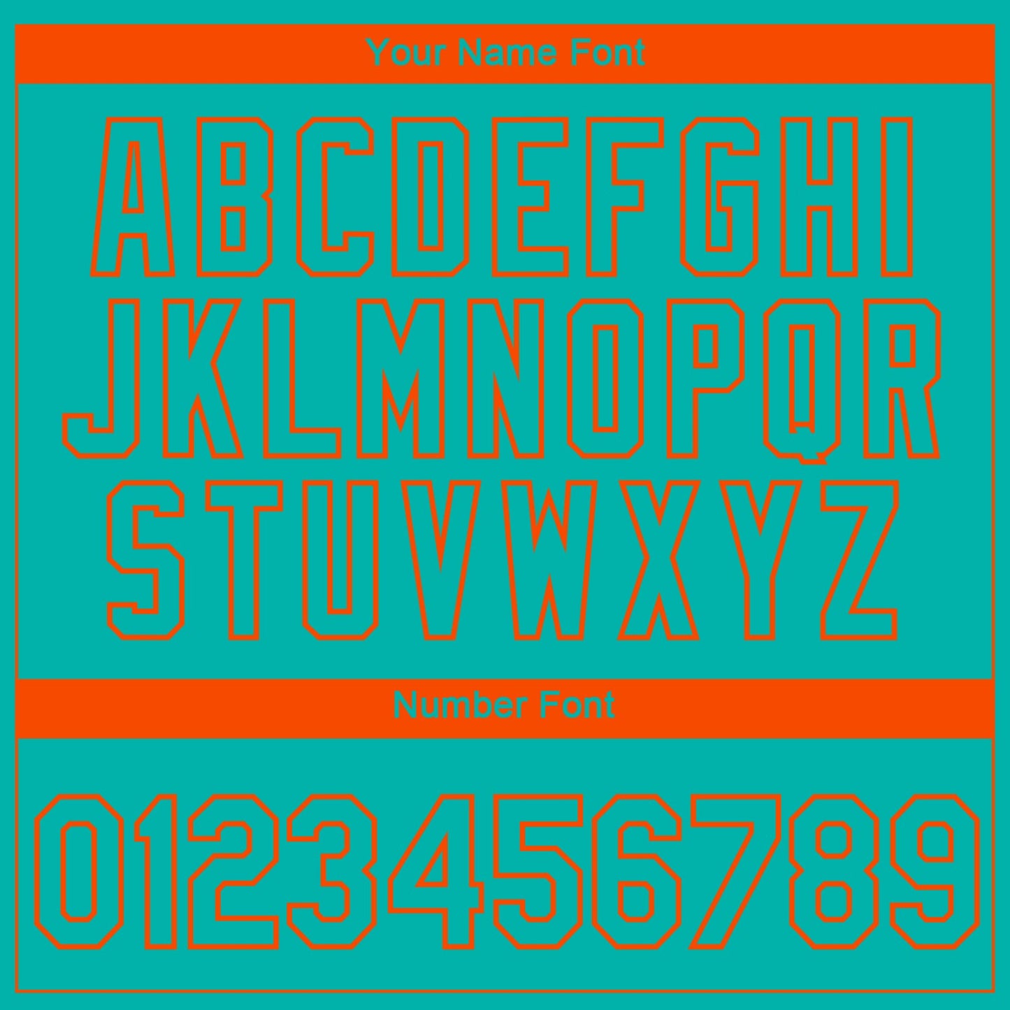 Custom Aqua Orange 3D Miami City Edition Fade Fashion Performance T-Shirt view 4