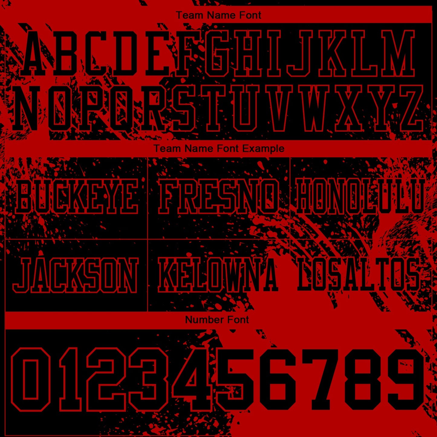Custom Black Red 3D Pattern Abstract Brush Stroke Authentic Football Jersey view 3