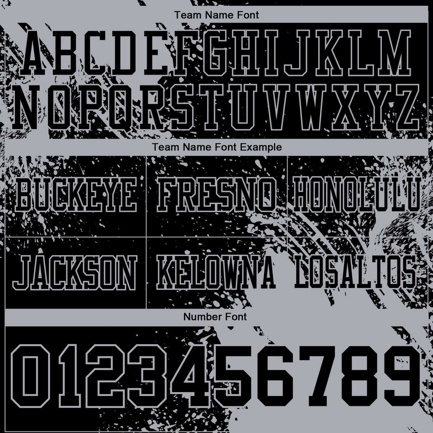 Custom Black Gray 3D Pattern Abstract Brush Stroke Authentic Football Jersey view 3