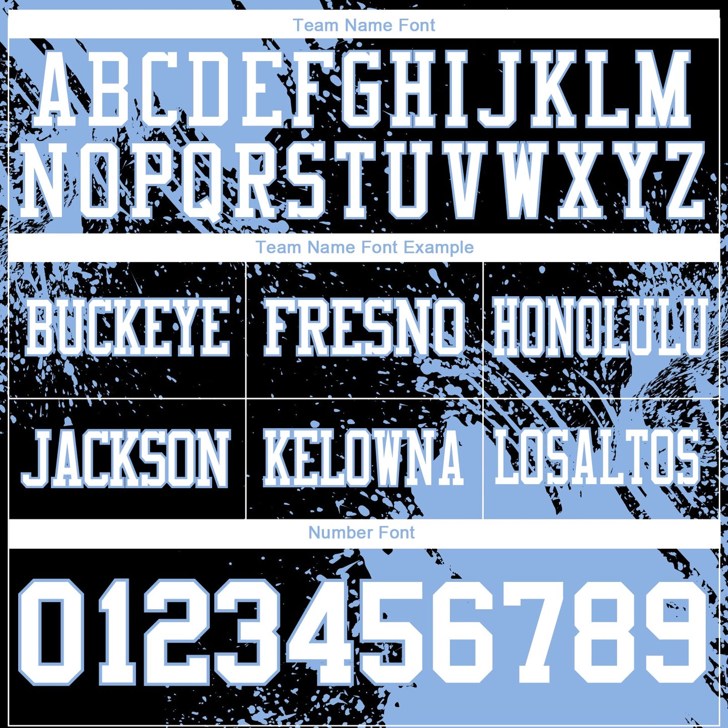 Custom Black White-Light Blue 3D Pattern Abstract Brush Stroke Authentic Football Jersey view 3