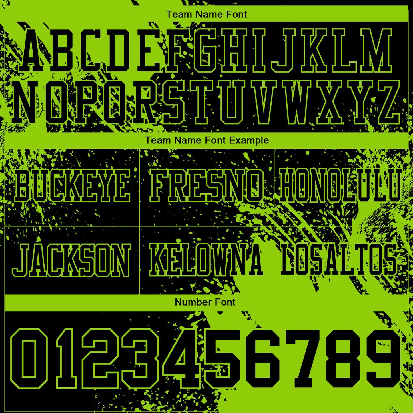 Custom Black Neon Green 3D Pattern Abstract Brush Stroke Authentic Football Jersey view 3