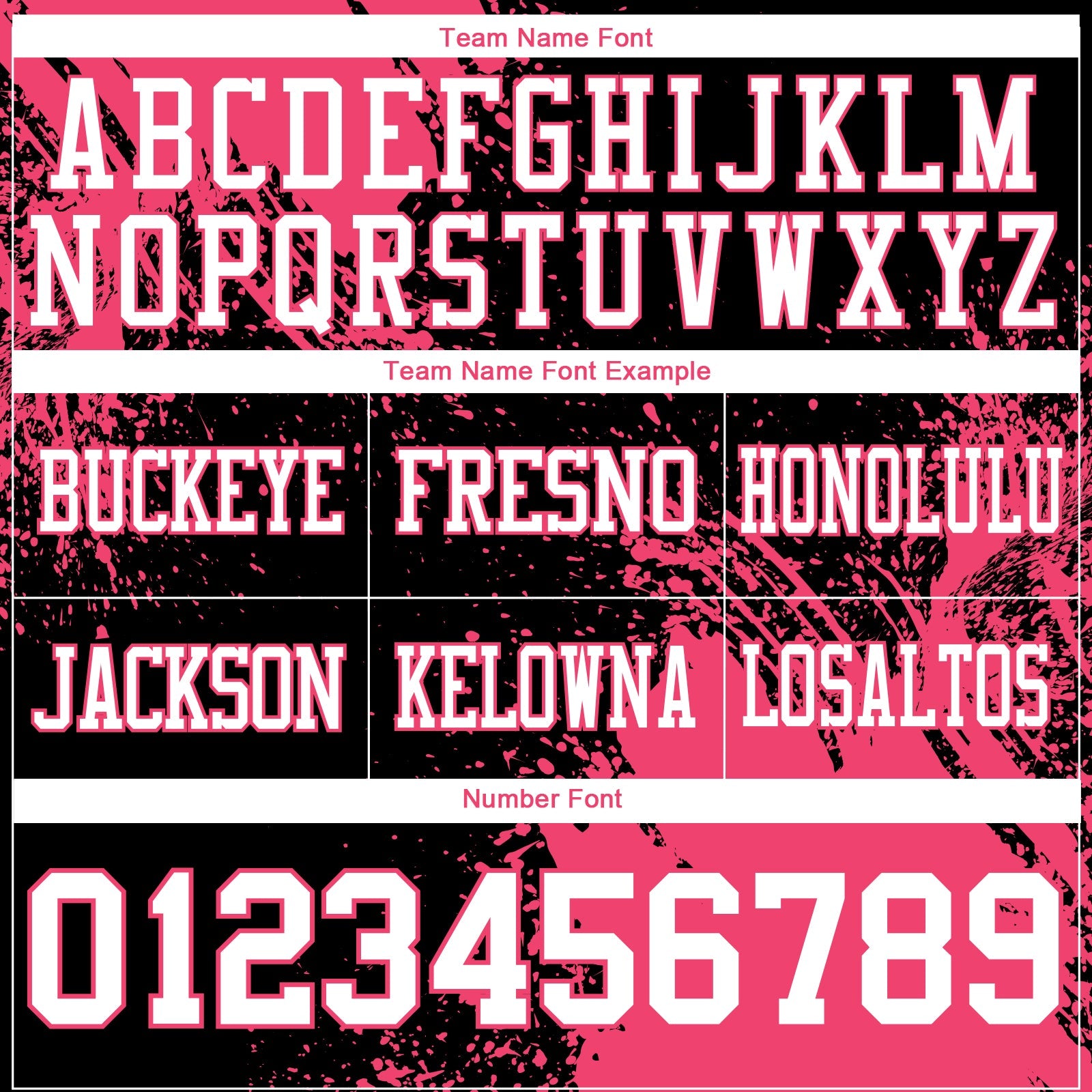 Custom Black White-Neon Pink 3D Pattern Abstract Brush Stroke Authentic Football Jersey view 3