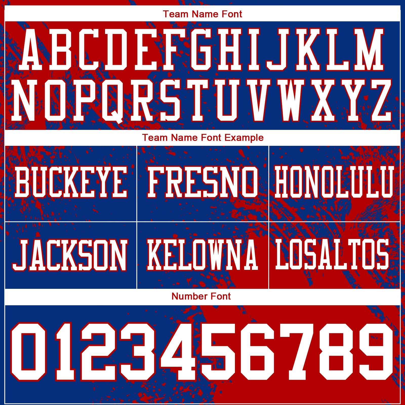 Custom Royal White-Red 3D Pattern Abstract Brush Stroke Authentic Football Jersey view 3