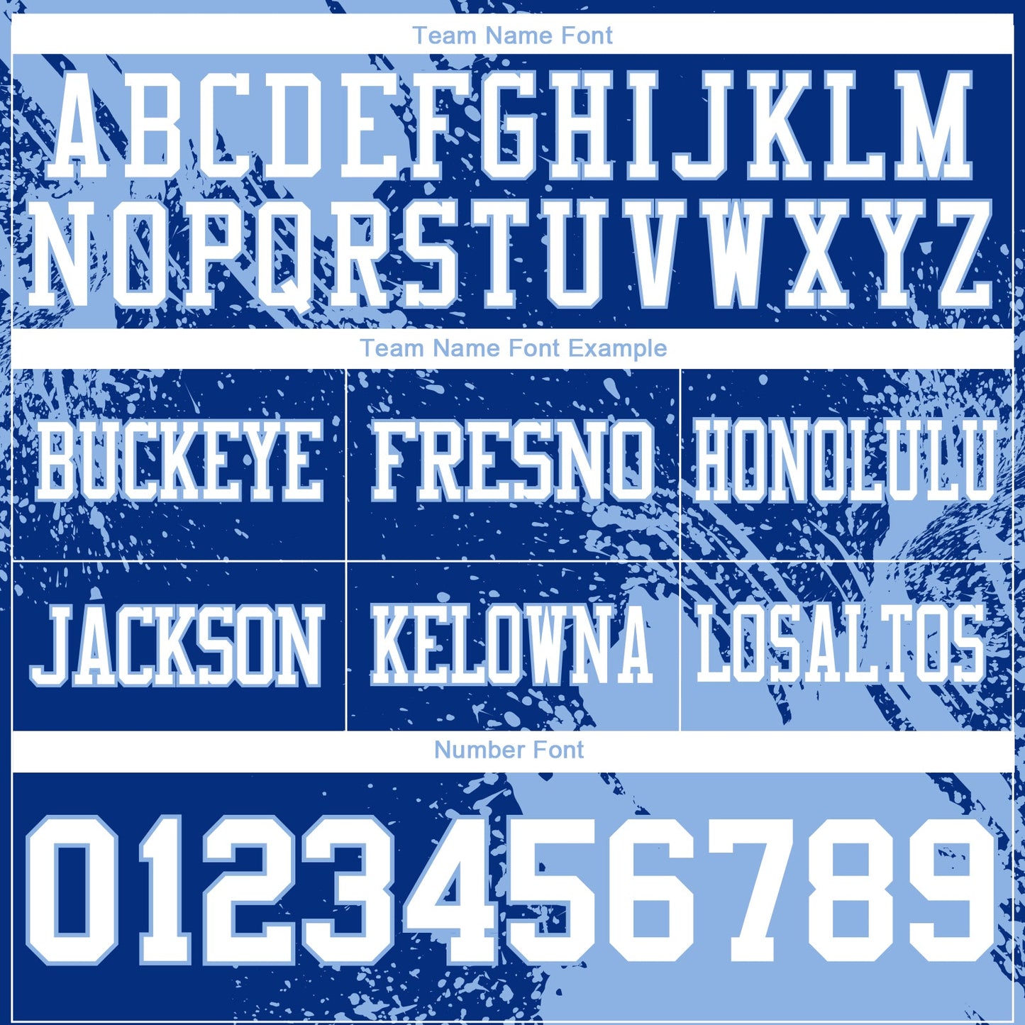 Custom Royal White-Light Blue 3D Pattern Abstract Brush Stroke Authentic Football Jersey view 3