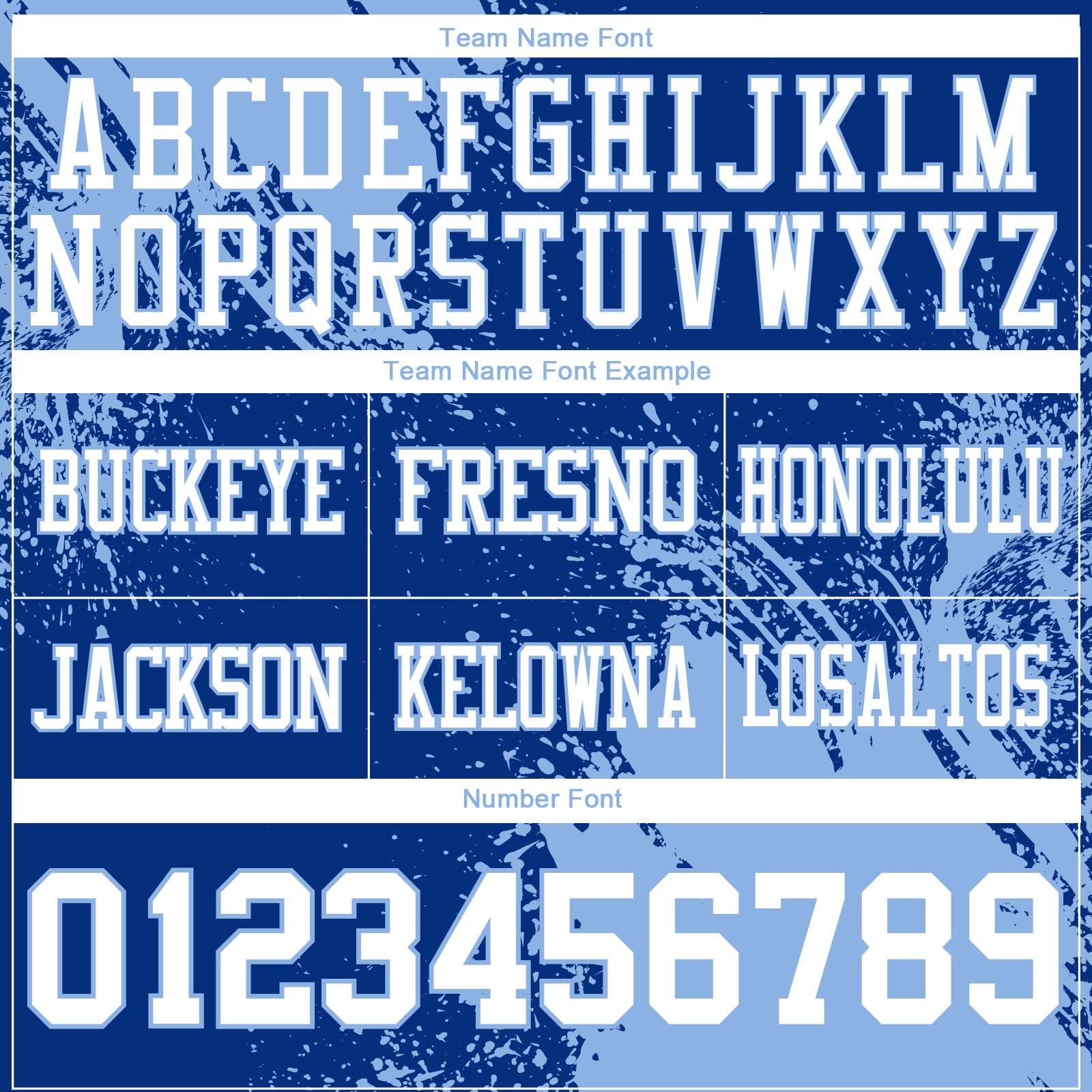 Custom Royal White-Light Blue 3D Pattern Abstract Brush Stroke Authentic Football Jersey view 3