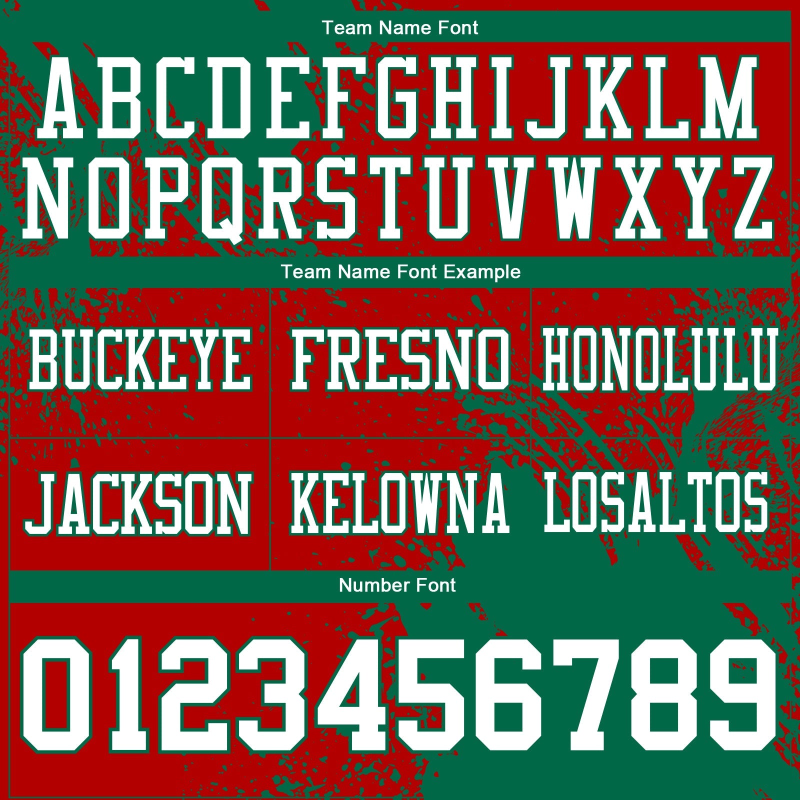 Custom Red White-Kelly Green 3D Pattern Abstract Brush Stroke Authentic Football Jersey view 3