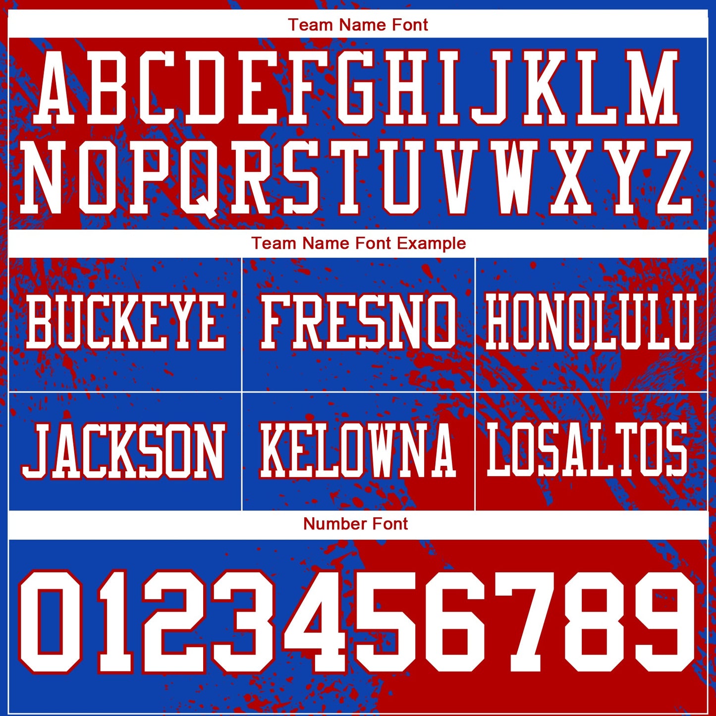 Custom Thunder Blue White-Red 3D Pattern Abstract Brush Stroke Authentic Football Jersey view 3
