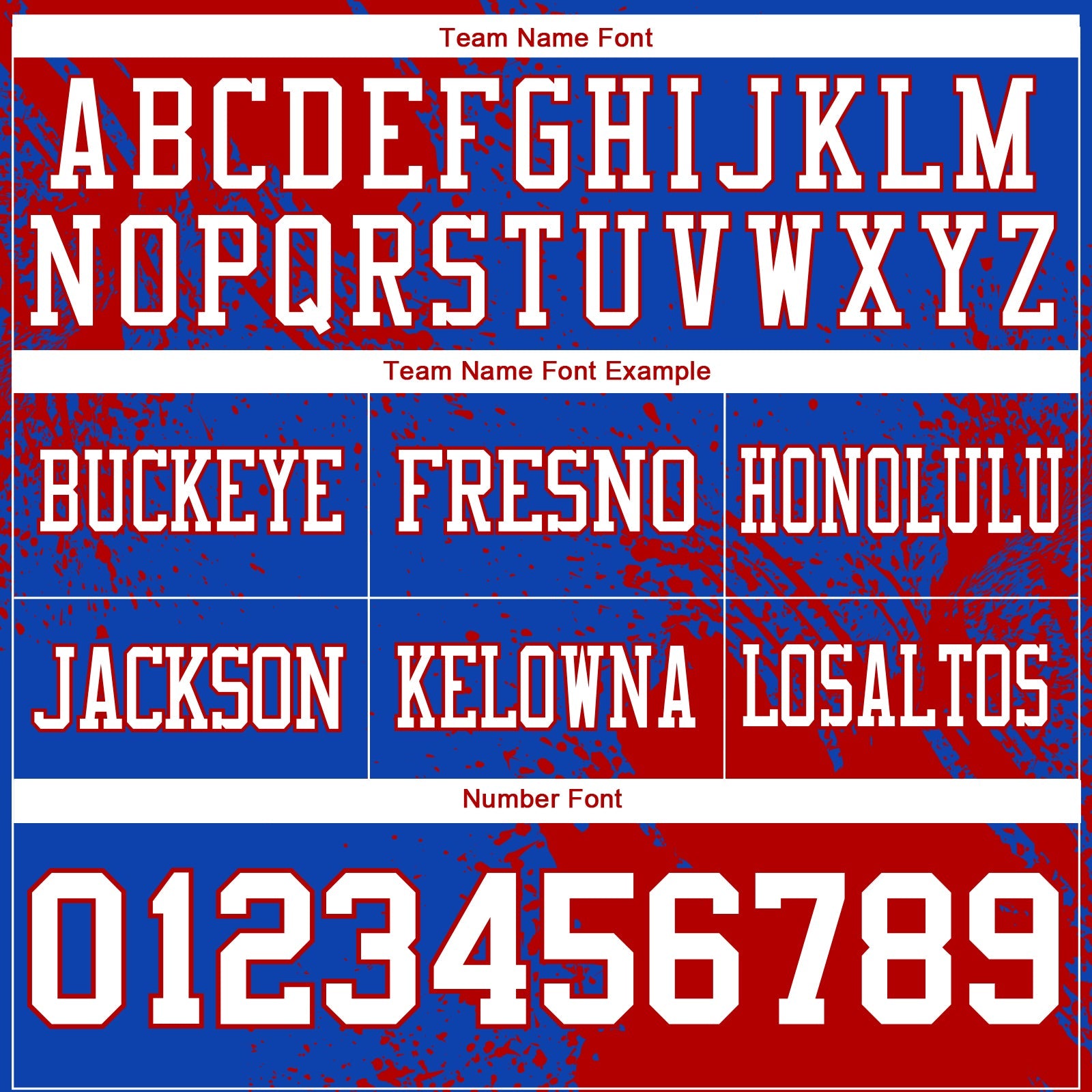 Custom Thunder Blue White-Red 3D Pattern Abstract Brush Stroke Authentic Football Jersey view 3