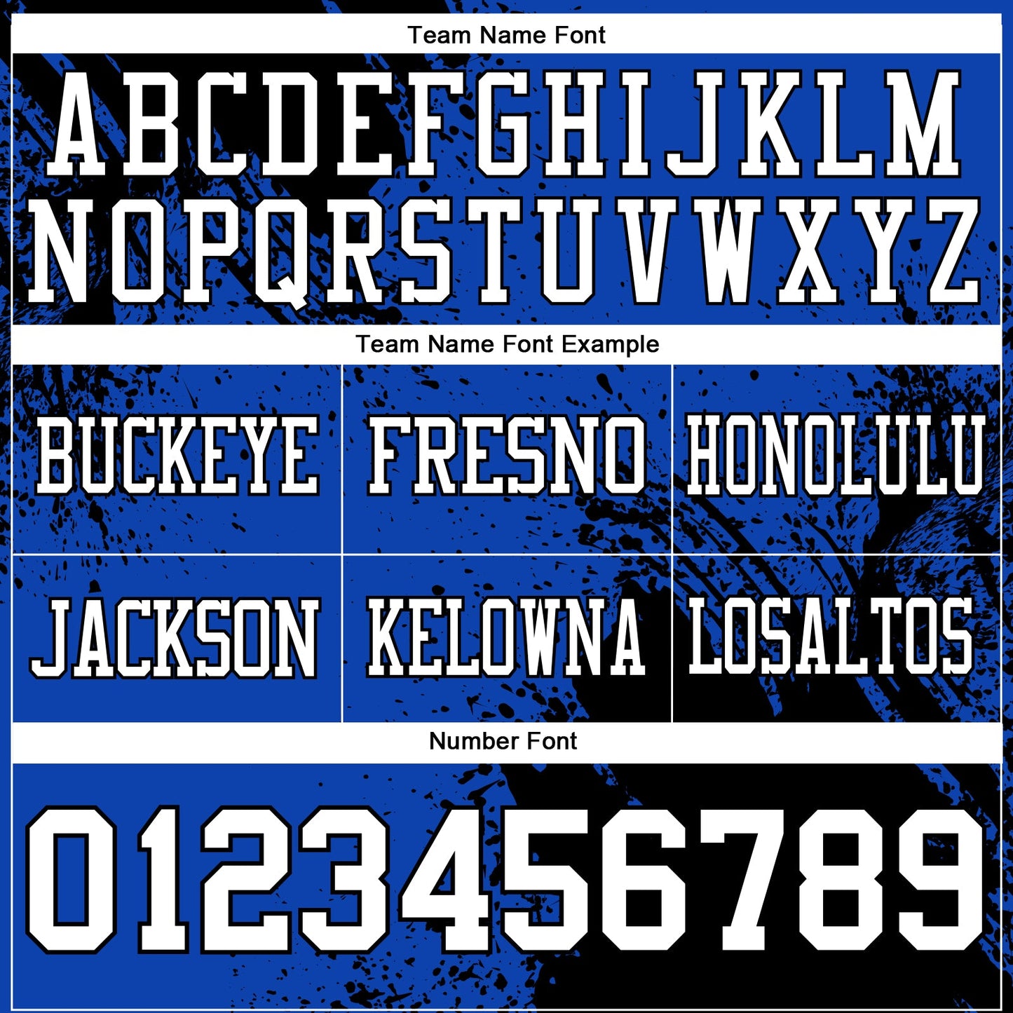 Custom Thunder Blue White-Black 3D Pattern Abstract Brush Stroke Authentic Football Jersey view 3