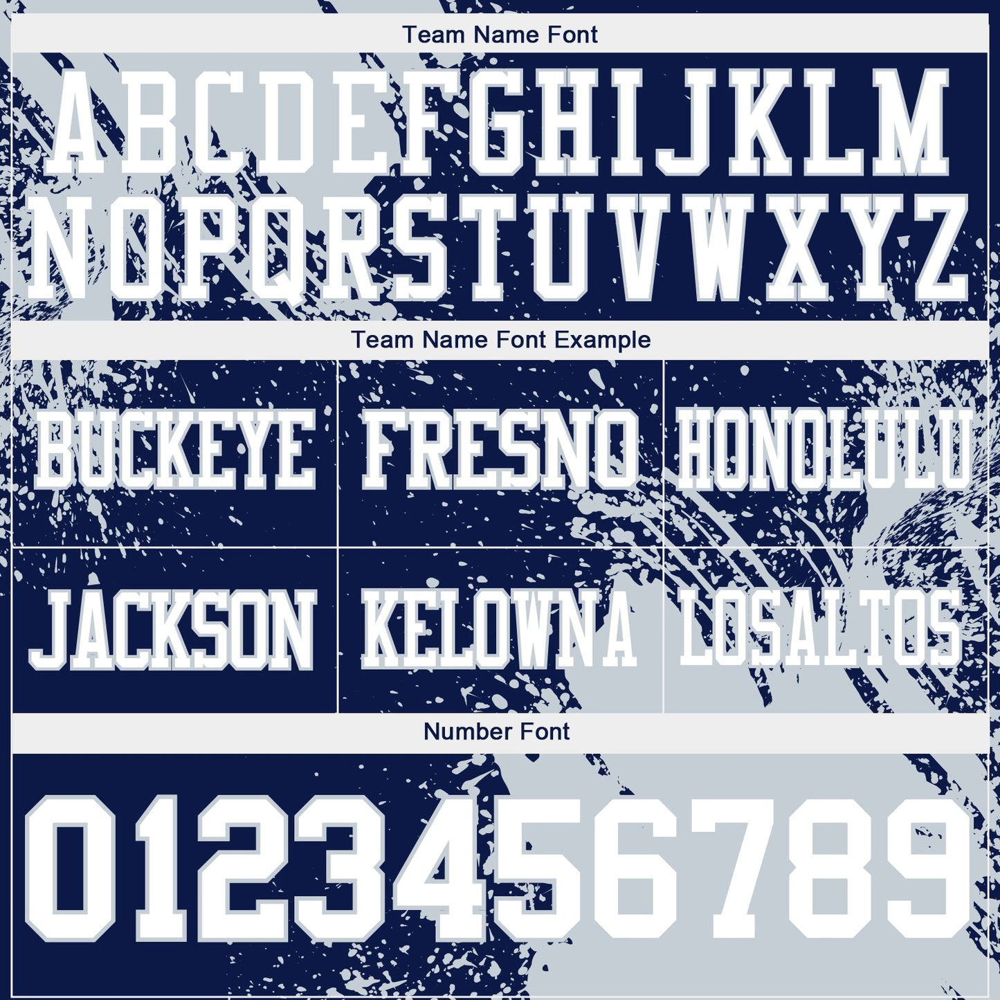 Custom Navy White-Silver 3D Pattern Abstract Brush Stroke Authentic Football Jersey view 3