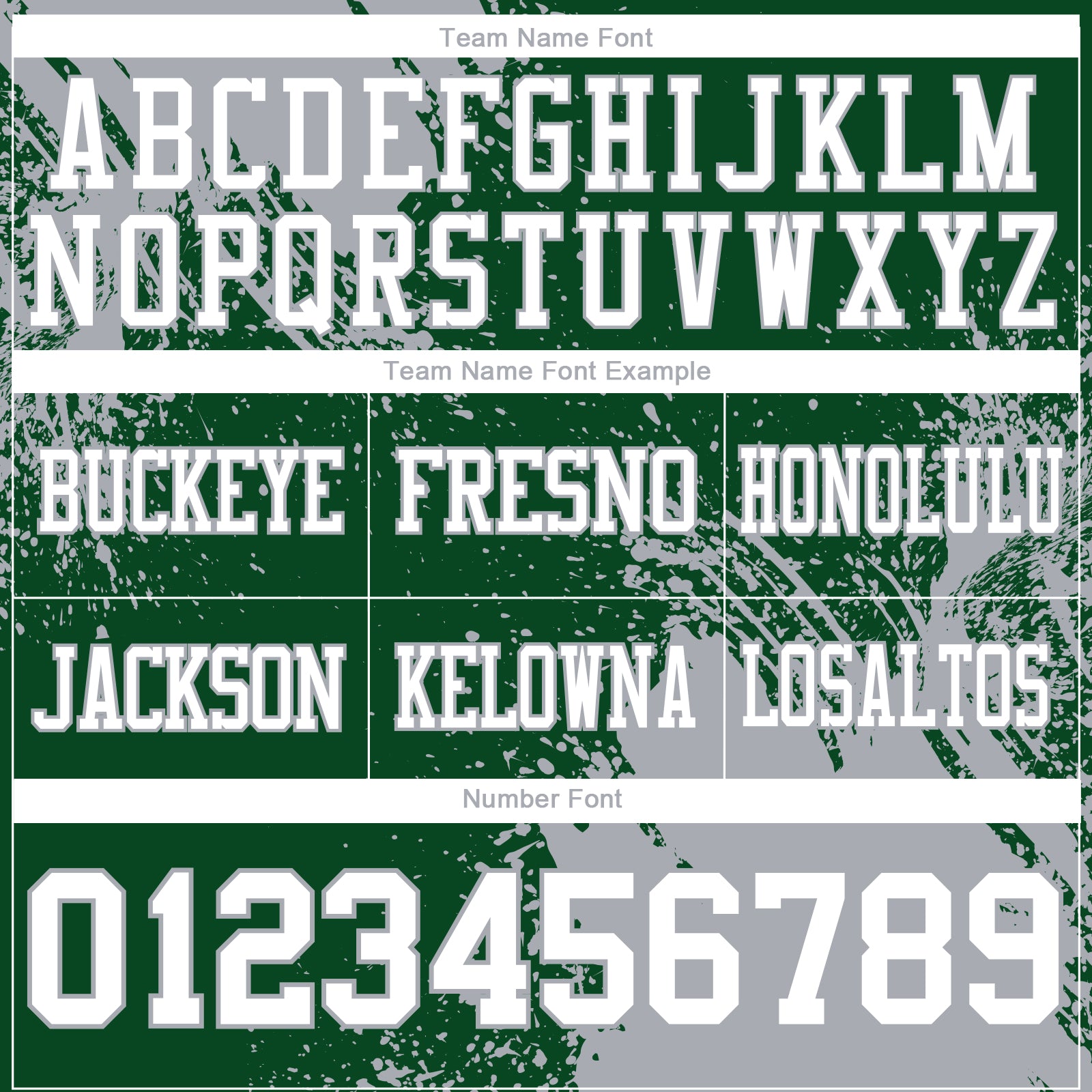 Custom Green White-Gray 3D Pattern Abstract Brush Stroke Authentic Football Jersey view 3