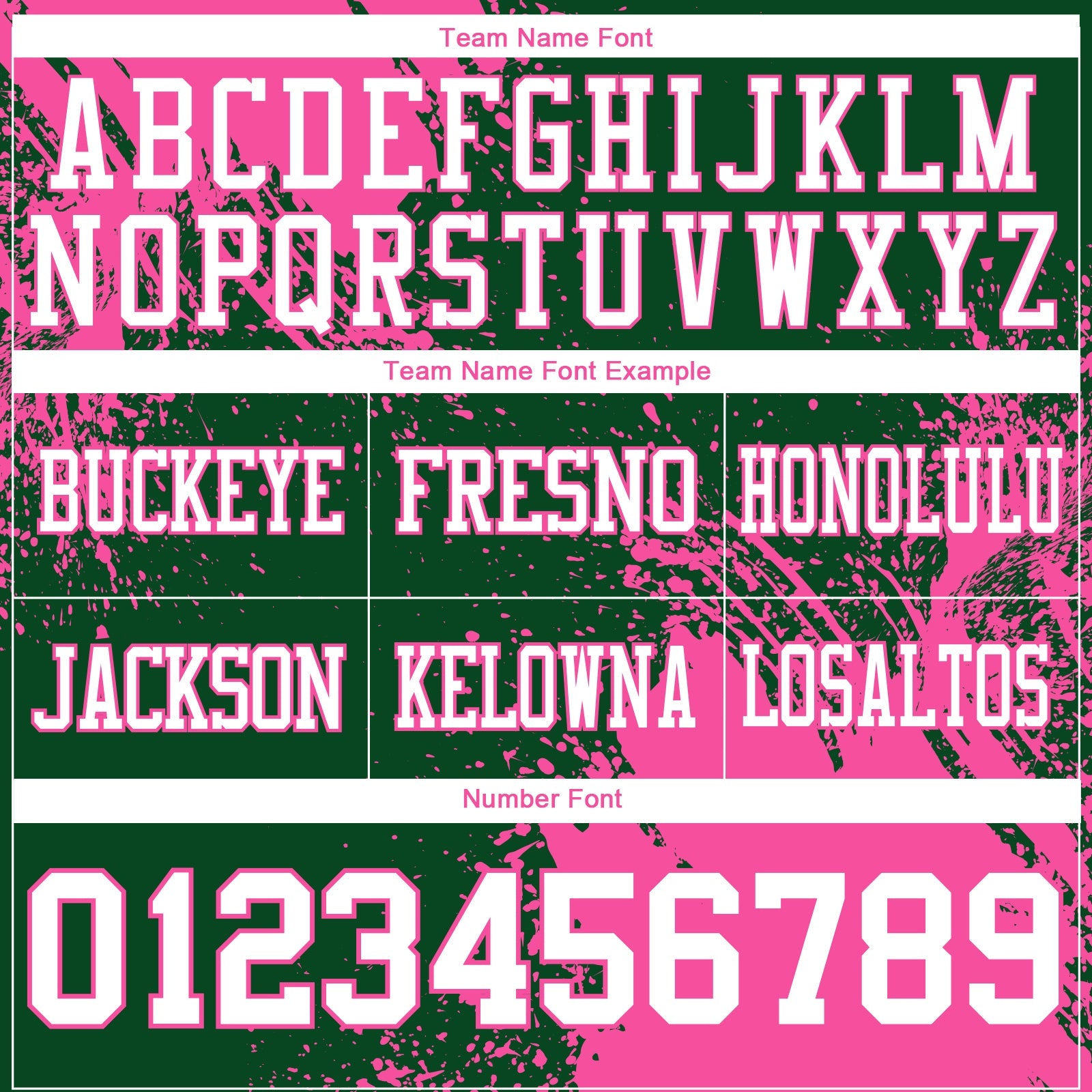 Custom Green White-Pink 3D Pattern Abstract Brush Stroke Authentic Football Jersey view 3