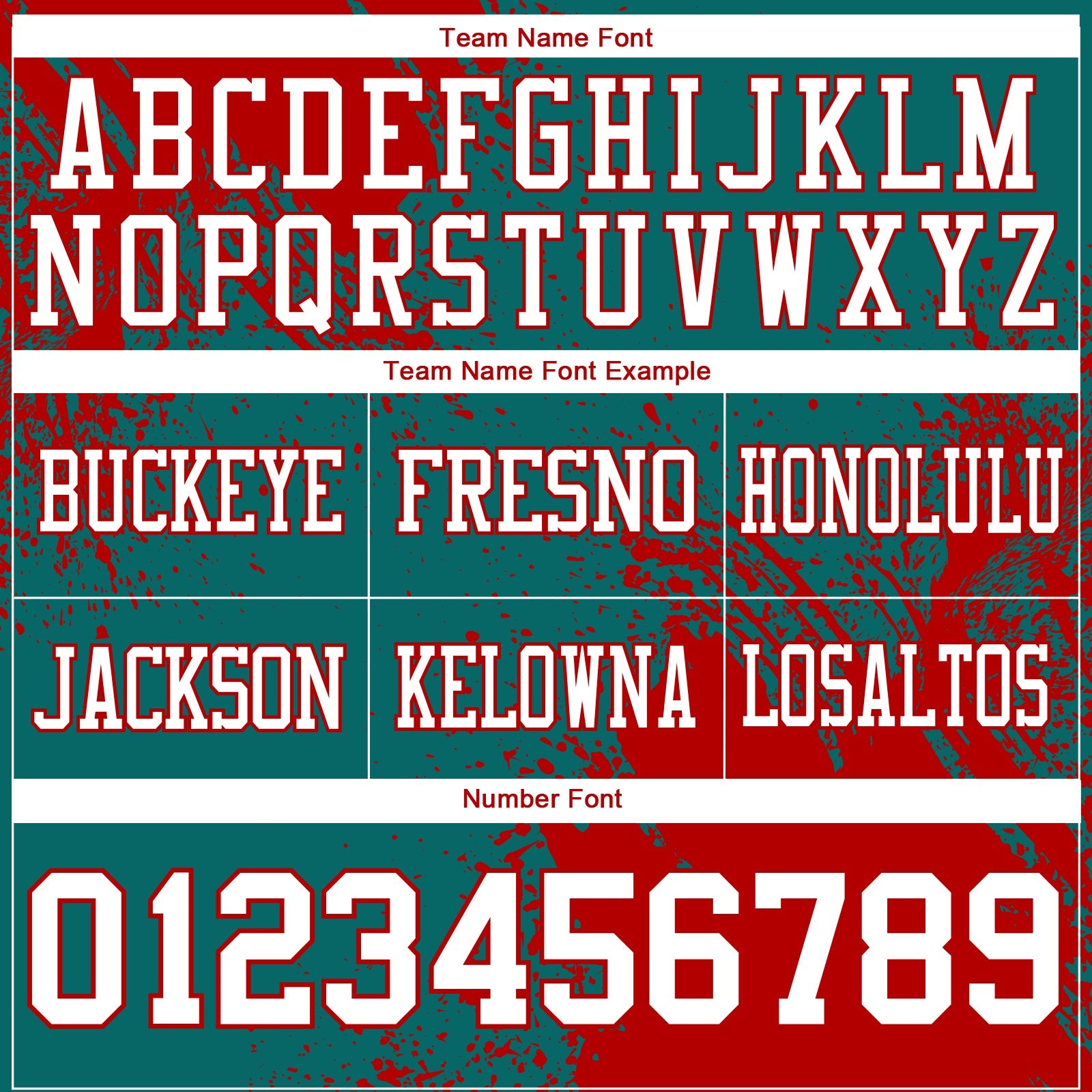 Custom Teal White-Red 3D Pattern Abstract Brush Stroke Authentic Football Jersey view 3