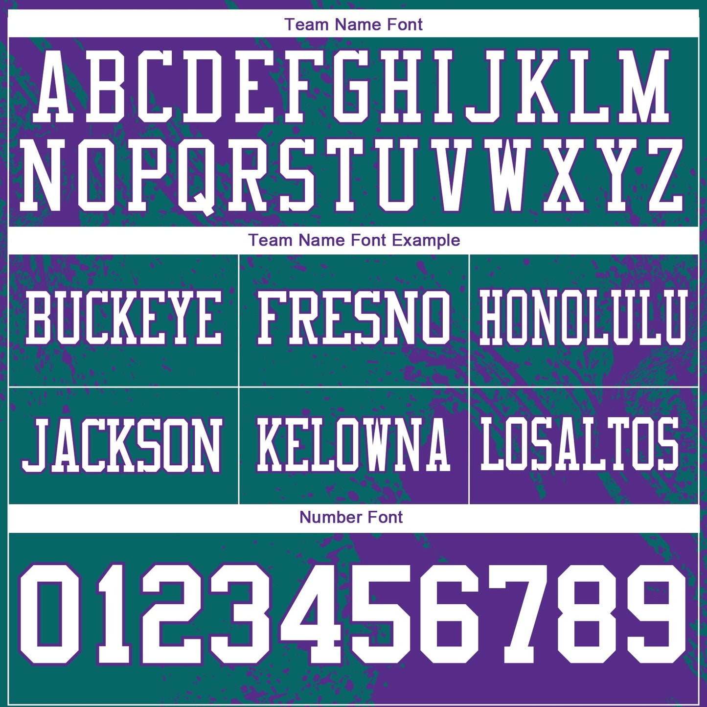 Custom Teal White-Purple 3D Pattern Abstract Brush Stroke Authentic Football Jersey view 3