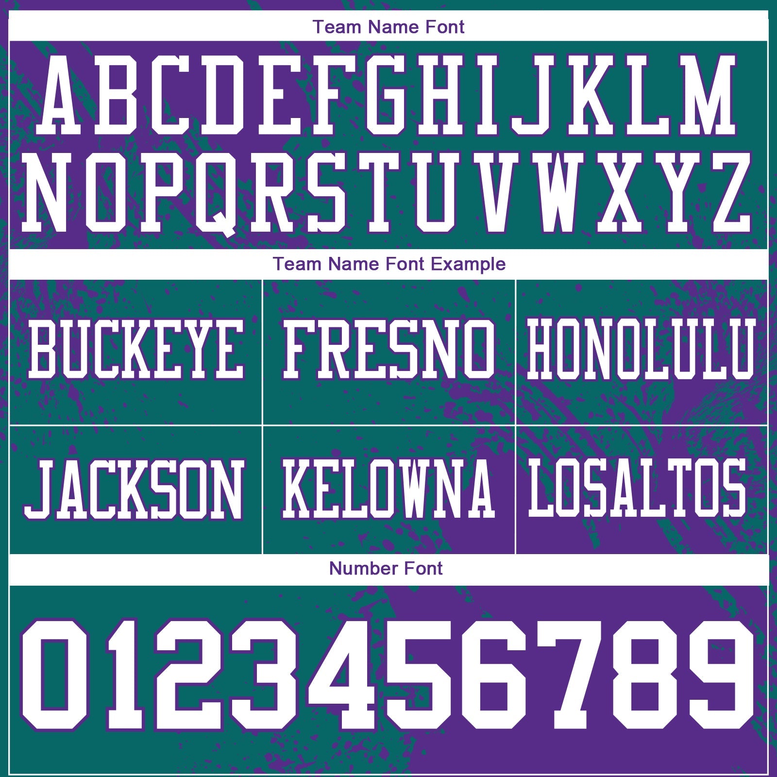 Custom Teal White-Purple 3D Pattern Abstract Brush Stroke Authentic Football Jersey view 3