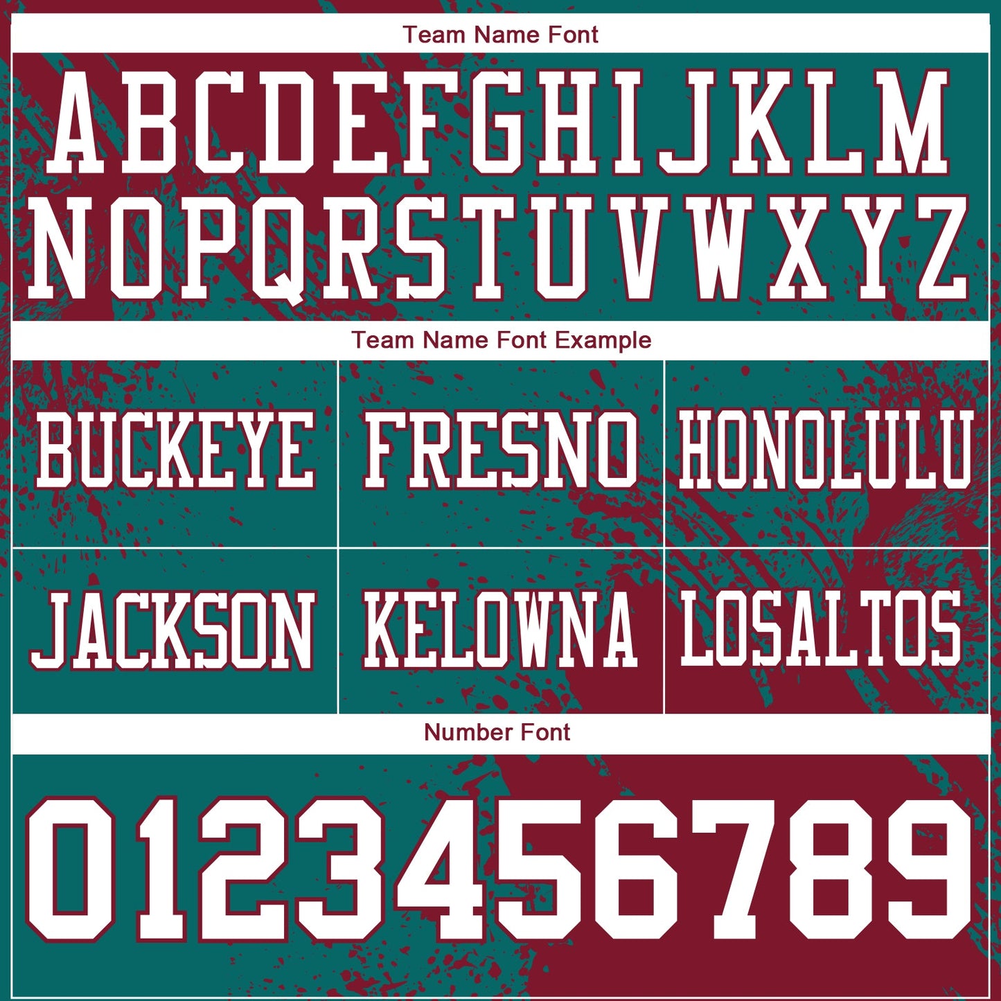 Custom Teal White-Crimson 3D Pattern Abstract Brush Stroke Authentic Football Jersey view 3
