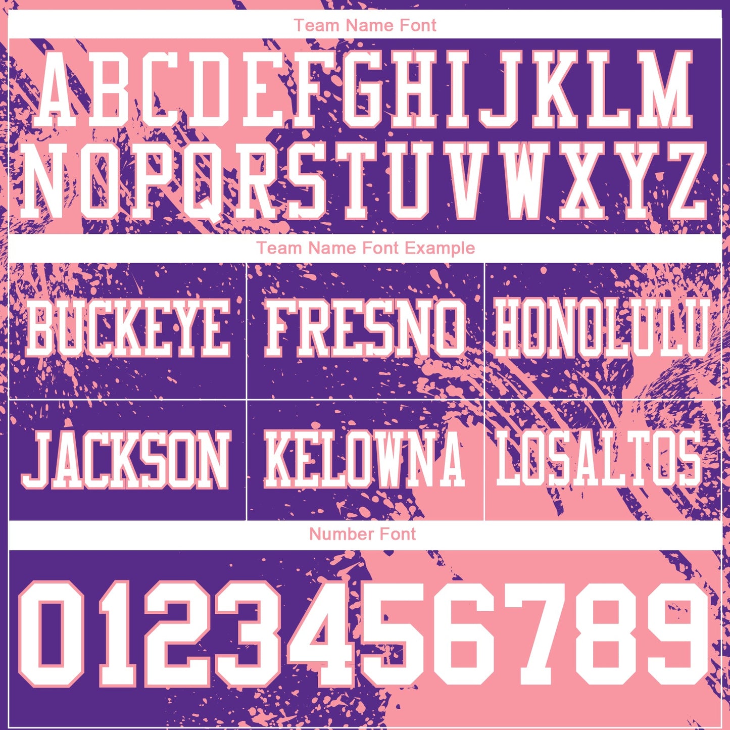 Custom Purple White-Medium Pink 3D Pattern Abstract Brush Stroke Authentic Football Jersey view 3