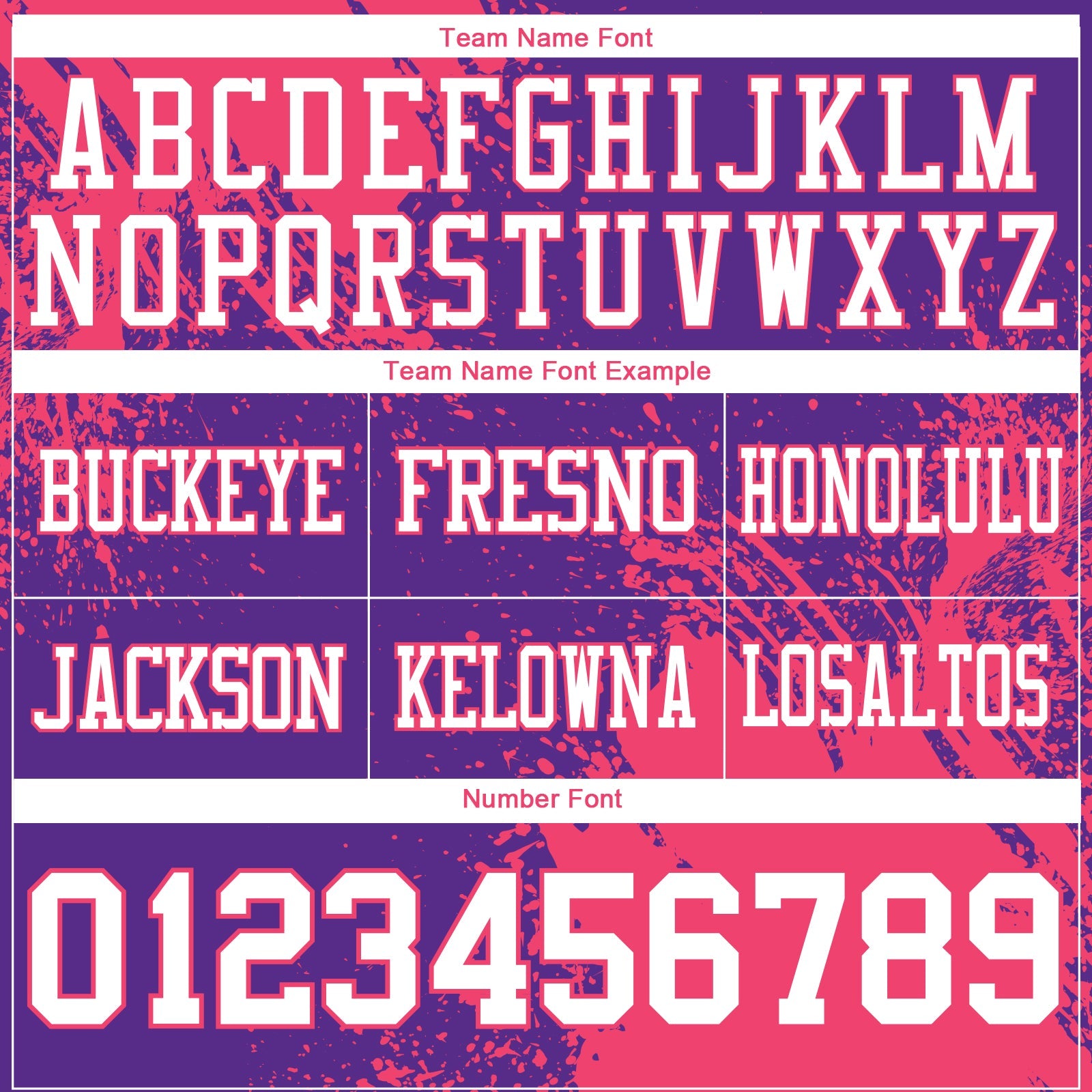 Custom Purple White-Neon Pink 3D Pattern Abstract Brush Stroke Authentic Football Jersey view 3