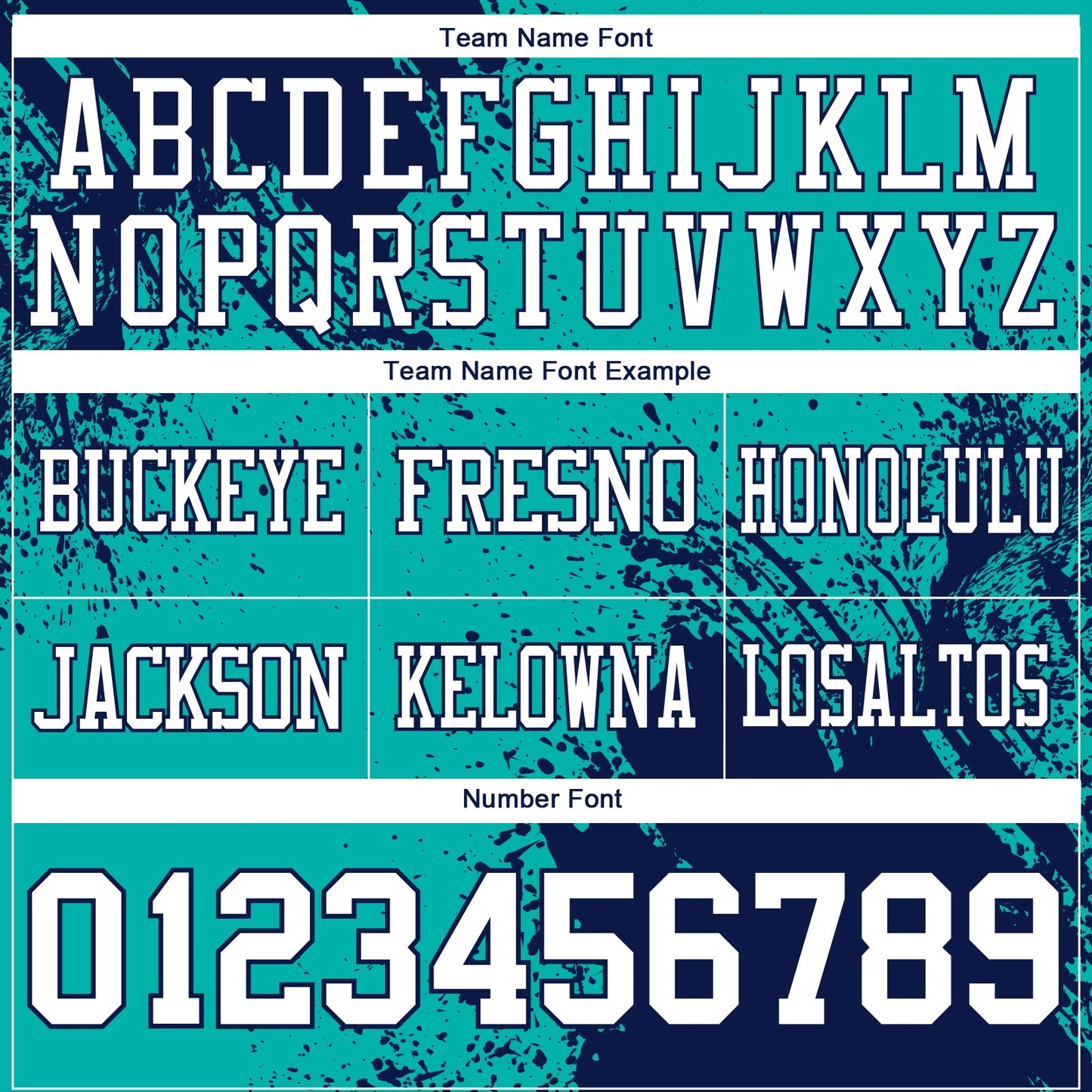 Custom Aqua White-Navy 3D Pattern Abstract Brush Stroke Authentic Football Jersey view 3
