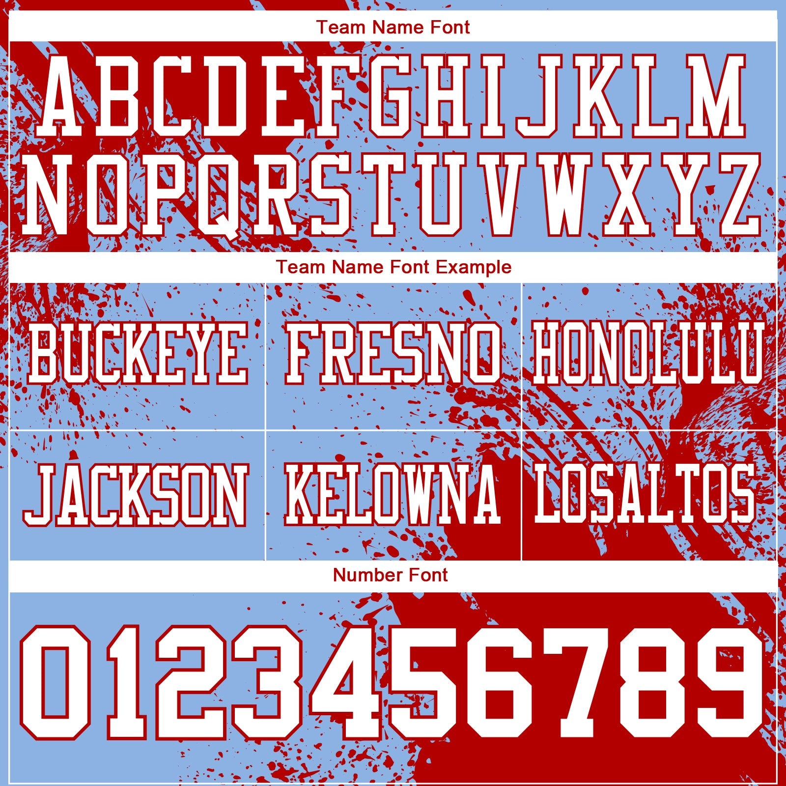 Custom Light Blue White-Red 3D Pattern Abstract Brush Stroke Authentic Football Jersey view 3