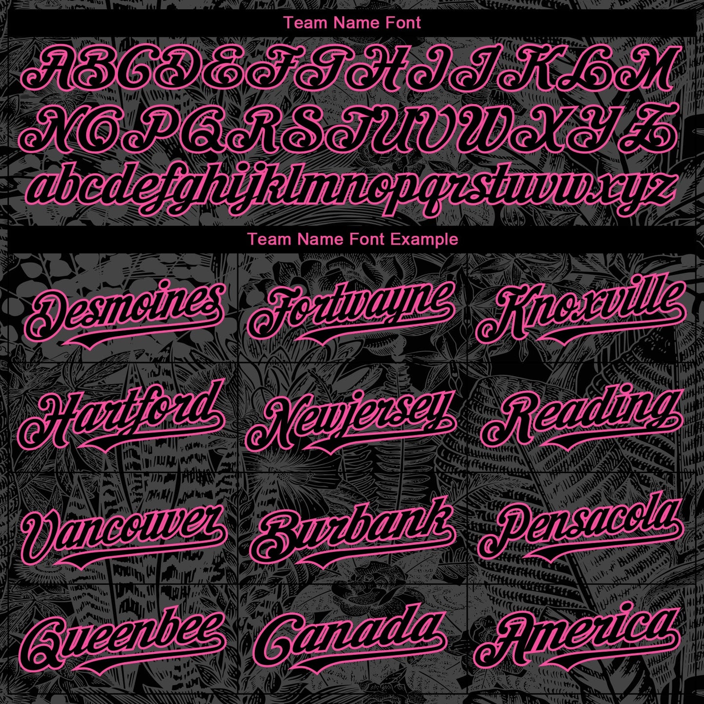 Custom Black Pink Hawaii Tropical Palm Leaves And Animal Leopard Authentic Baseball Jersey view 4