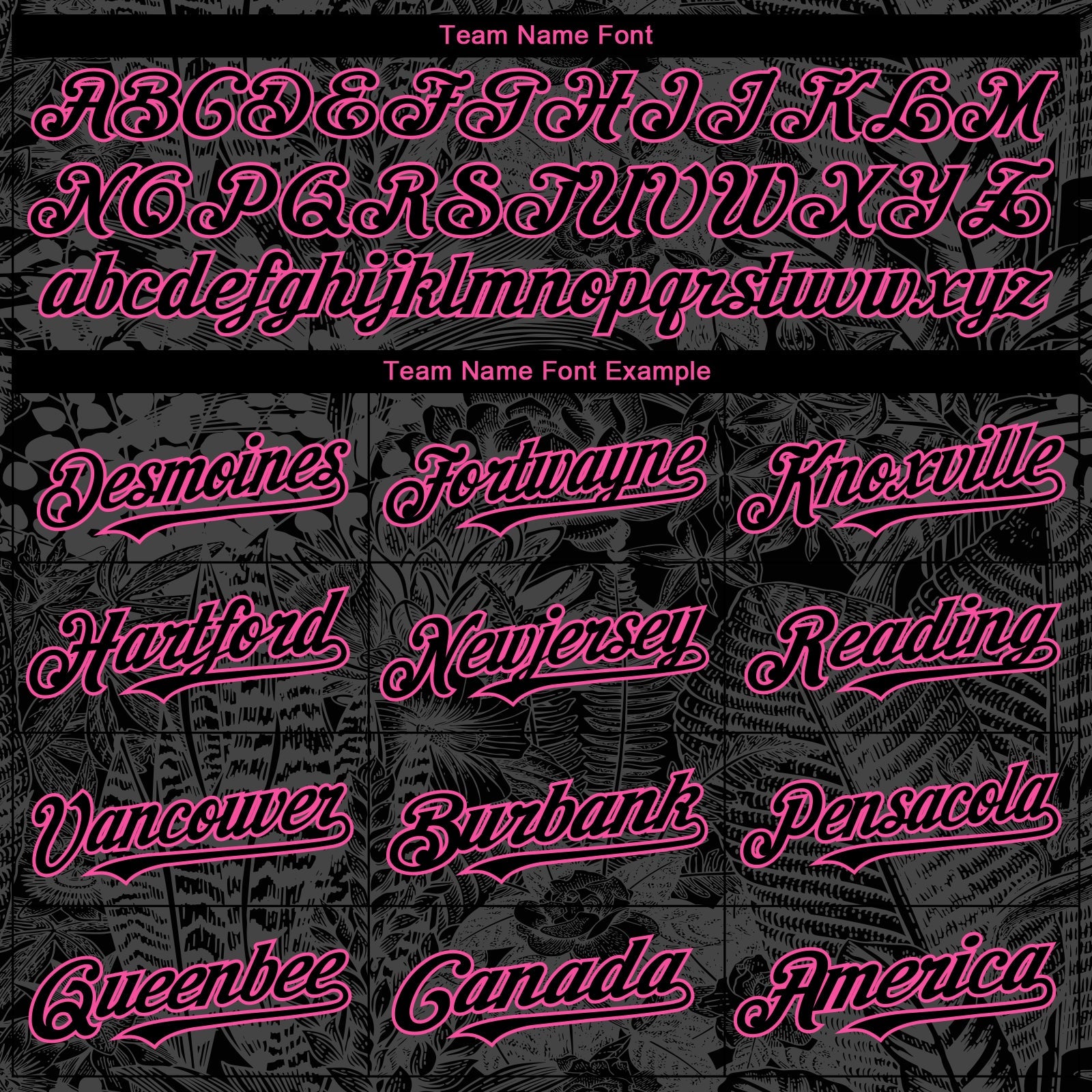 Custom Black Pink Hawaii Tropical Palm Leaves And Animal Leopard Authentic Baseball Jersey view 4
