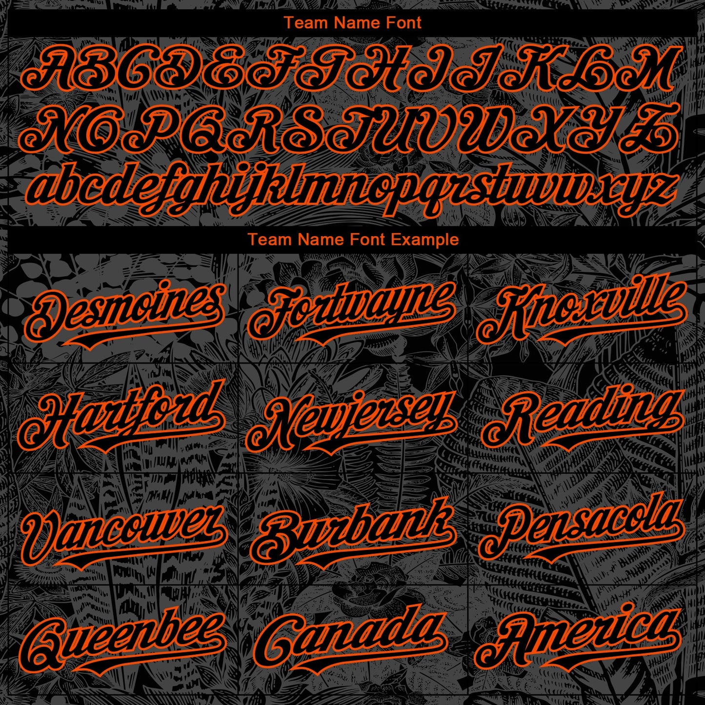 Custom Black Orange Hawaii Tropical Palm Leaves And Animal Leopard Authentic Baseball Jersey view 4
