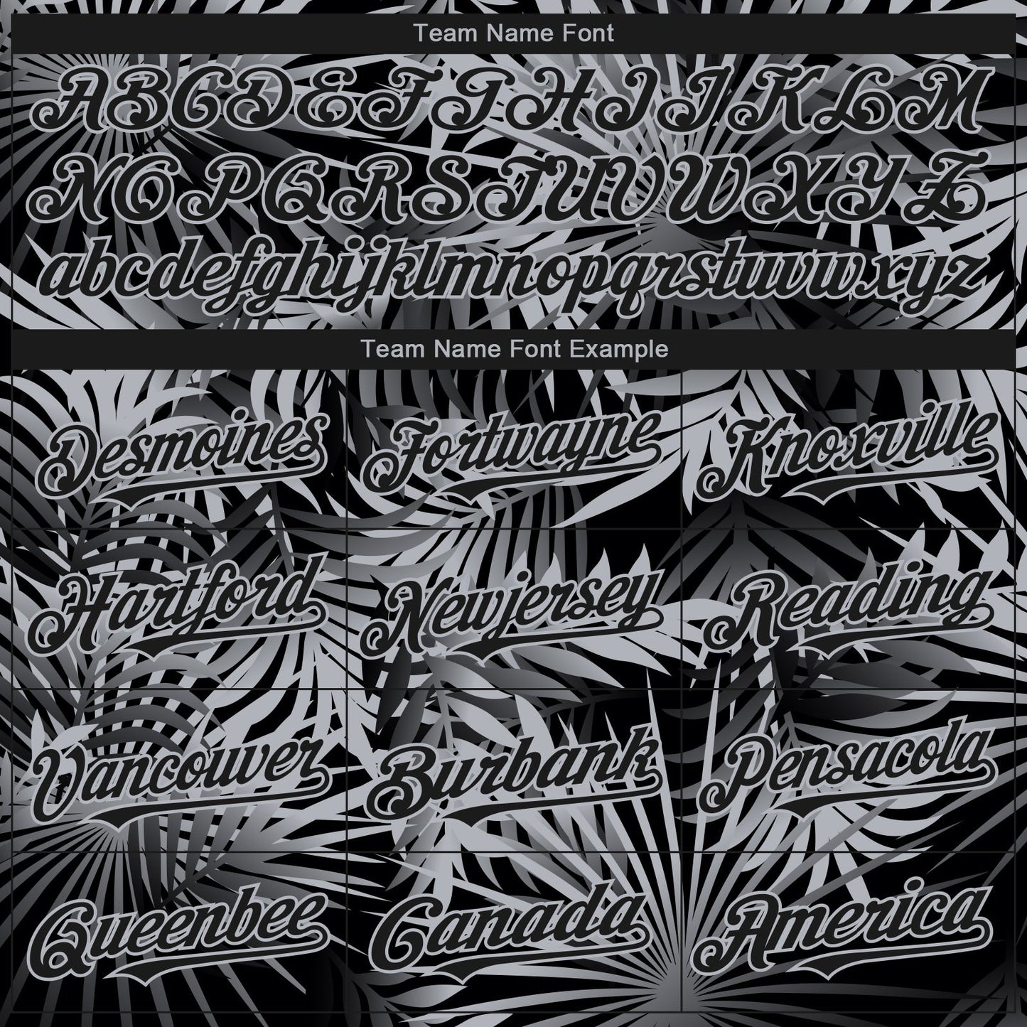 Custom Black Gray-White Hawaii Palm Leaves Authentic Baseball Jersey view 4