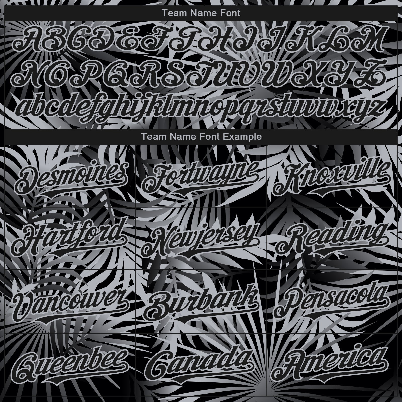 Custom Black Gray-White Hawaii Palm Leaves Authentic Baseball Jersey view 4