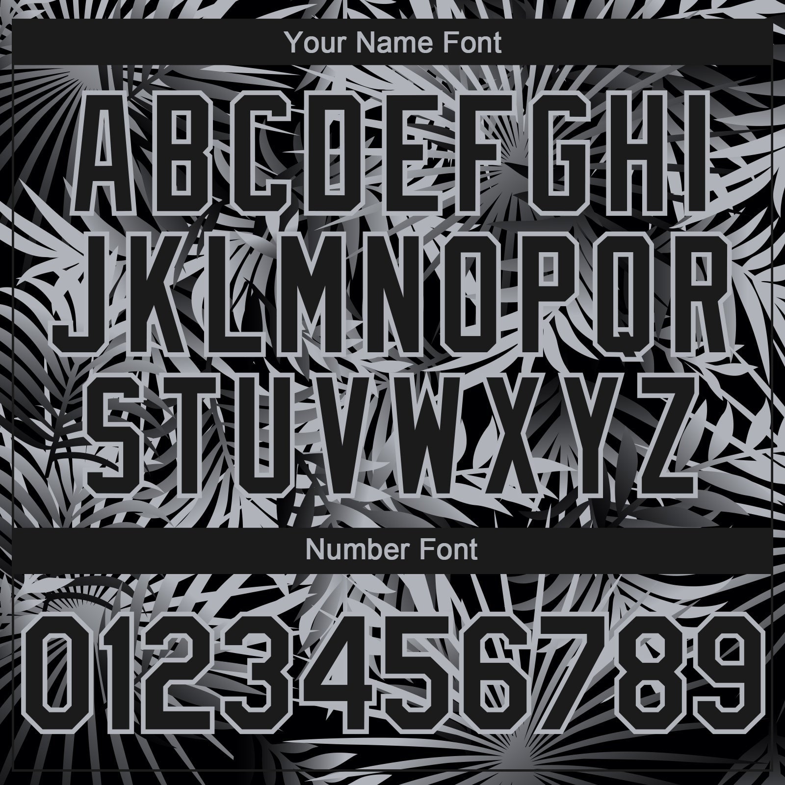 Custom Black Gray-White Hawaii Palm Leaves Authentic Baseball Jersey view 5