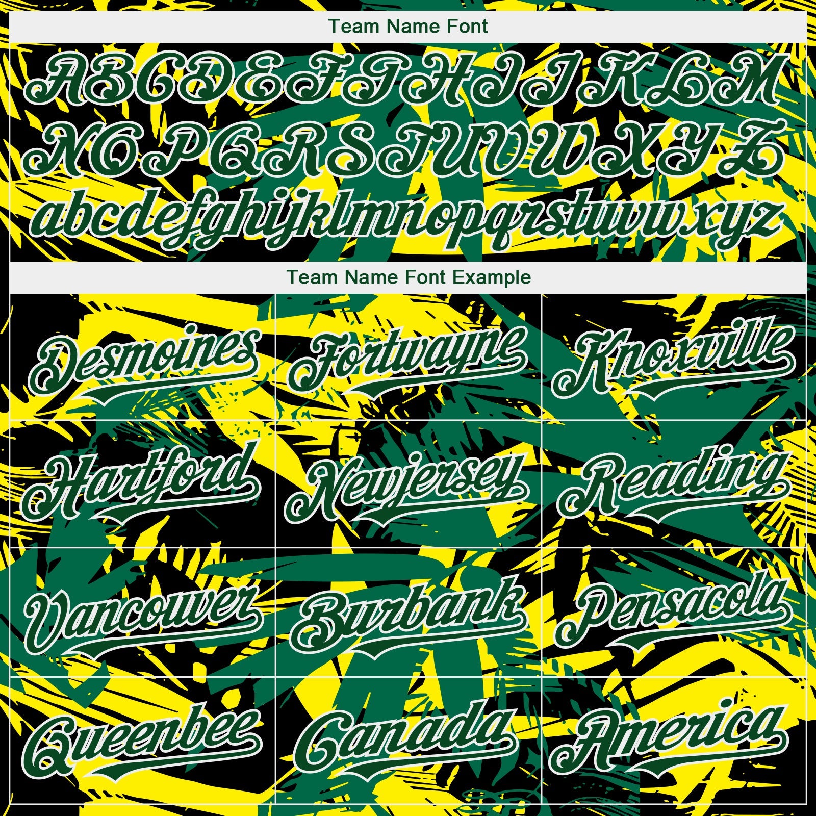 Custom Green White Hawaii Palm Leaves Authentic Baseball Jersey view 4