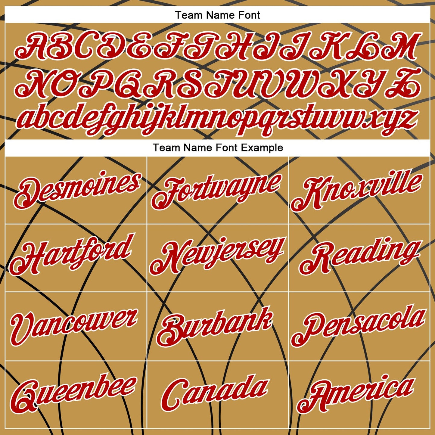 Custom Stitched Old Gold Red Black-White 3D Pattern Design Line Geometric Shape Sports Pullover Sweatshirt Hoodie view 3