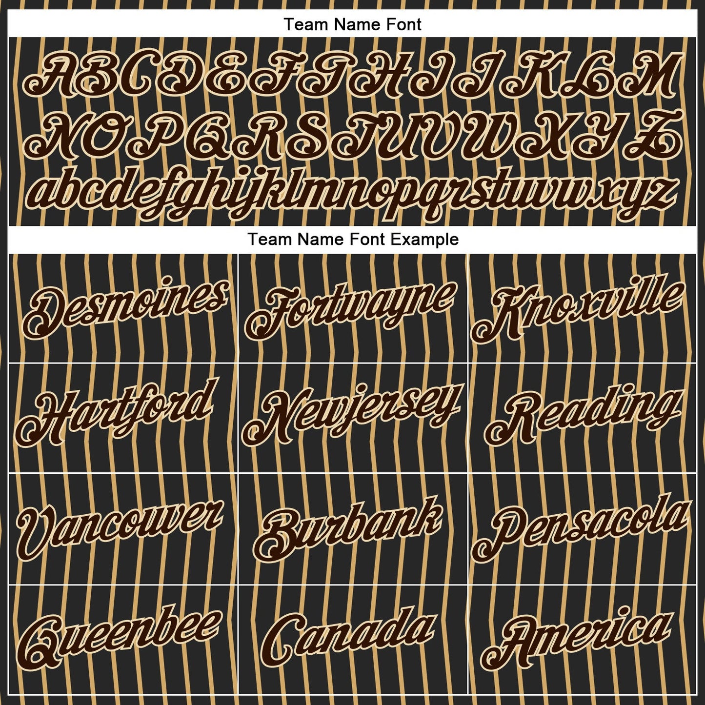 Custom Stitched Steel Gray Old Gold Pinstripe Brown-Cream 3D Pattern Design Line Sports Pullover Sweatshirt Hoodie view 3