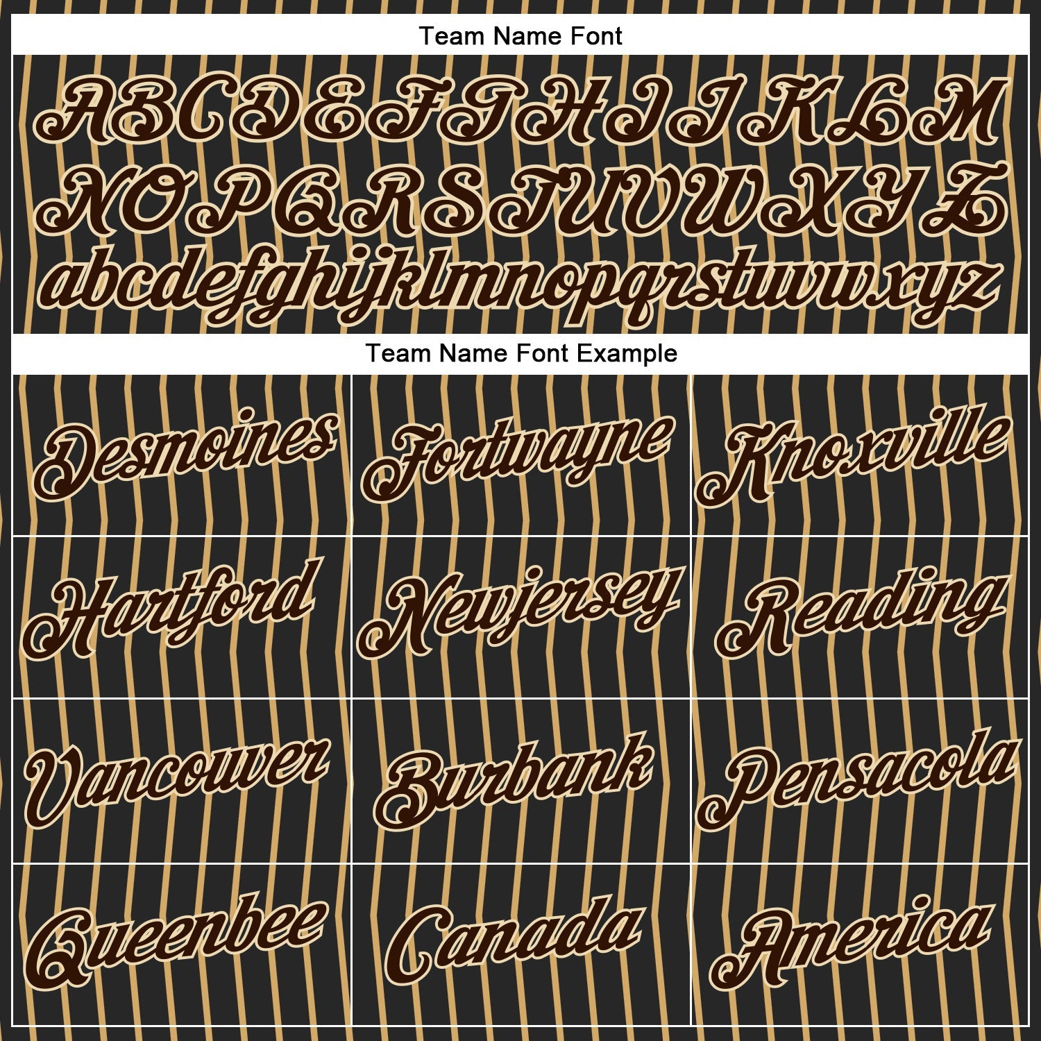 Custom Stitched Steel Gray Old Gold Pinstripe Brown-Cream 3D Pattern Design Line Sports Pullover Sweatshirt Hoodie view 3