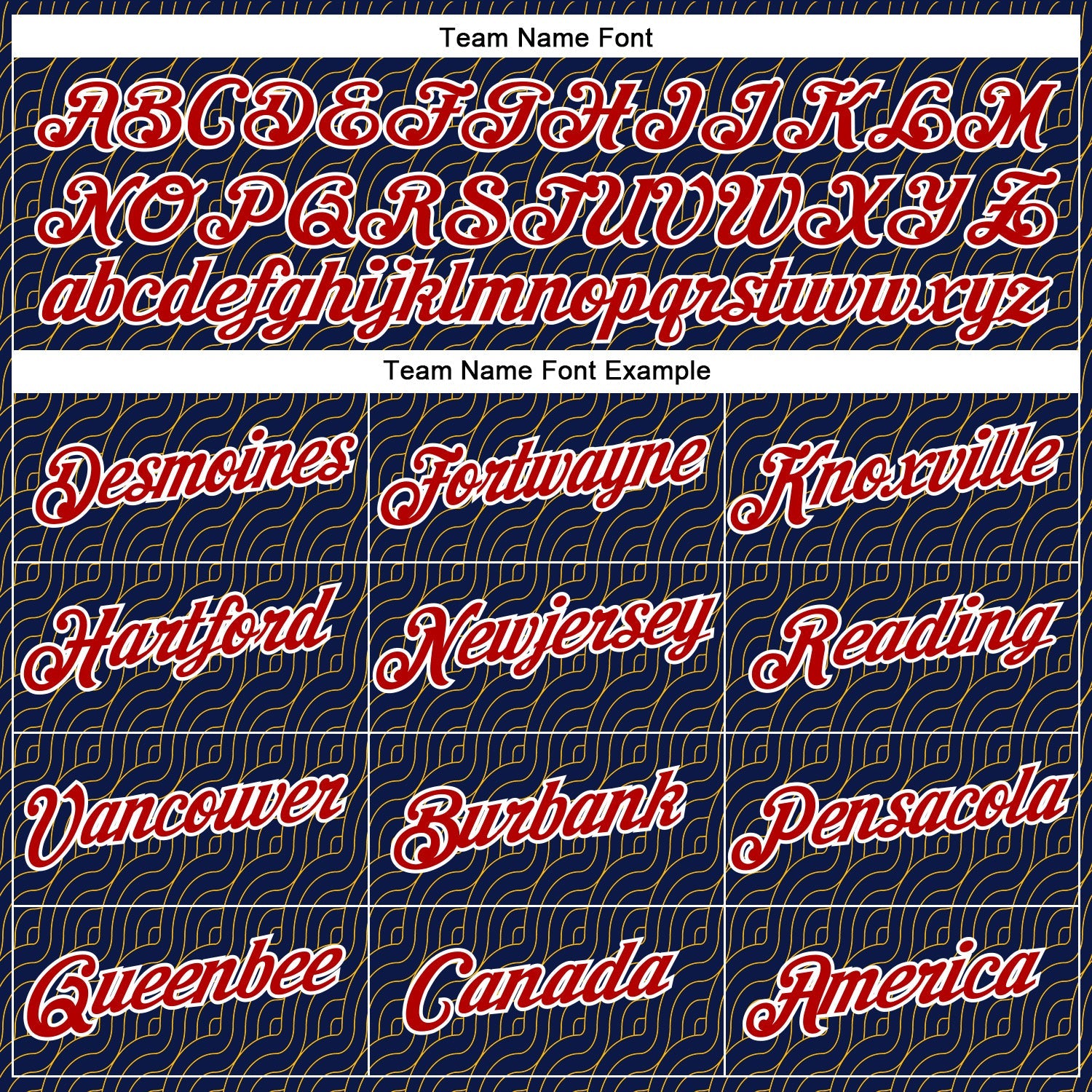 Custom Stitched Navy Red Gold-White 3D Pattern Design Wave Geometric Shape Sports Pullover Sweatshirt Hoodie view 3
