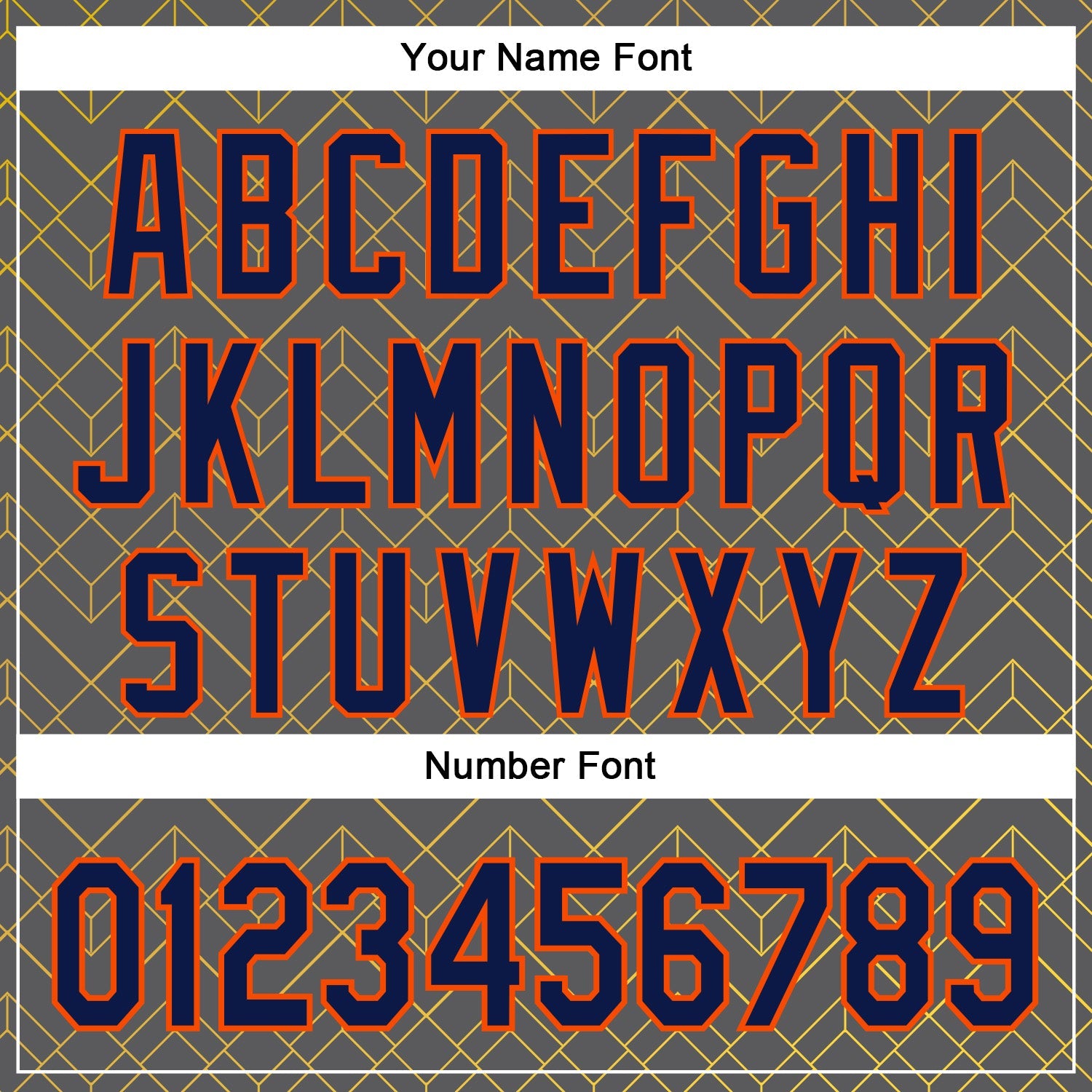 Custom Stitched Steel Gray Navy Gold-Orange 3D Pattern Design Line Geometric Shape Sports Pullover Sweatshirt Hoodie view 4
