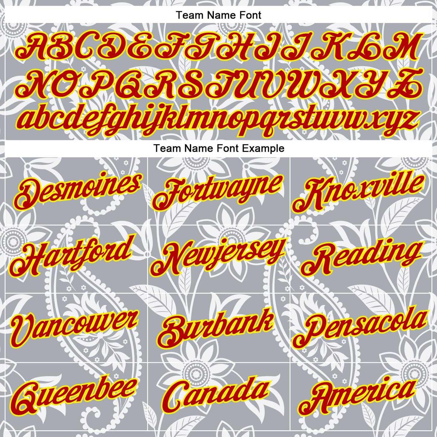 Custom Stitched Gray Red-Light Yellow 3D Pattern Design Ethnic Paisley Floral Bandana Sports Pullover Sweatshirt Hoodie view 3