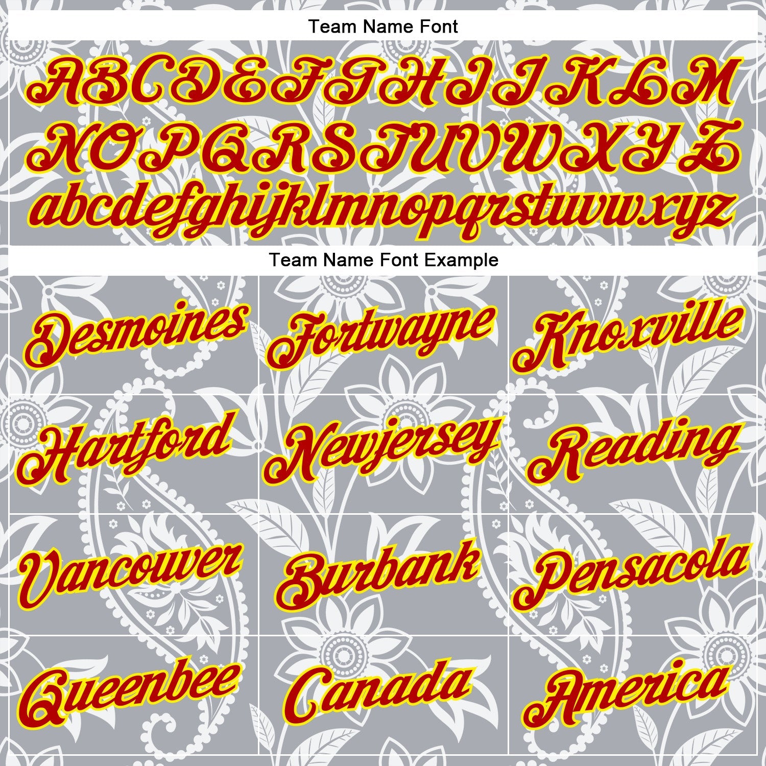 Custom Stitched Gray Red-Light Yellow 3D Pattern Design Ethnic Paisley Floral Bandana Sports Pullover Sweatshirt Hoodie view 3