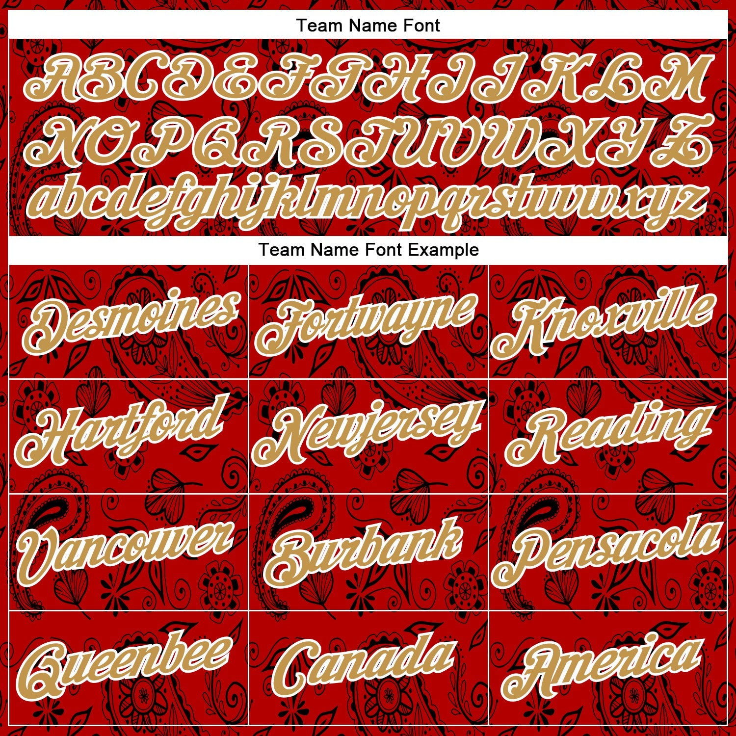 Custom Stitched Red Old Gold-White 3D Pattern Design Ethnic Paisley Floral Bandana Sports Pullover Sweatshirt Hoodie view 3