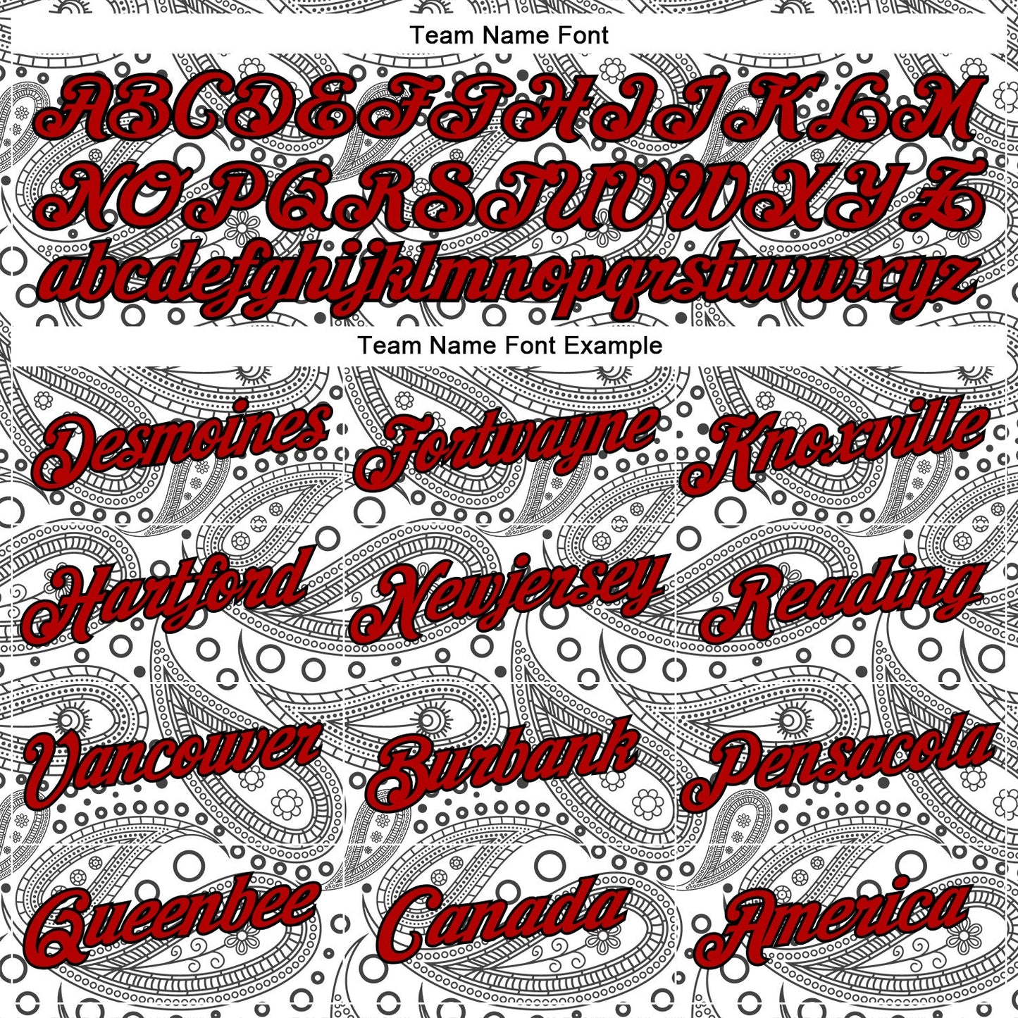 Custom Stitched White Red-Black 3D Pattern Design Ethnic Paisley Floral Bandana Sports Pullover Sweatshirt Hoodie view 3