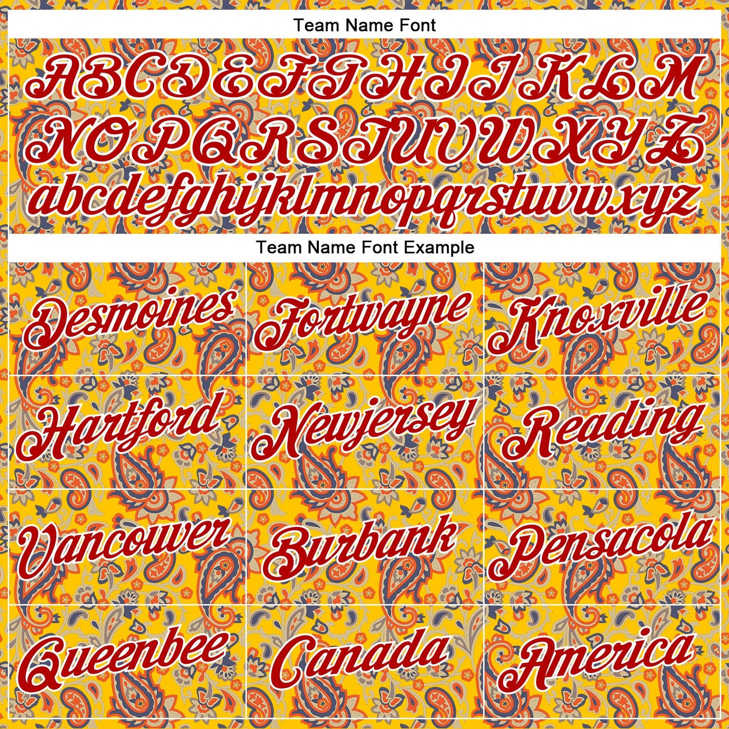Custom Stitched Yellow Red-White 3D Pattern Design Ethnic Paisley Floral Bandana Sports Pullover Sweatshirt Hoodie view 3