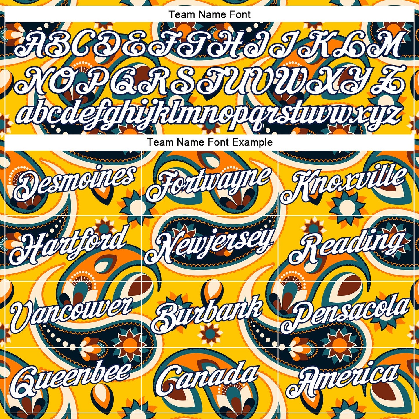 Custom Stitched Yellow White-Navy 3D Pattern Design Ethnic Paisley Floral Bandana Sports Pullover Sweatshirt Hoodie view 3
