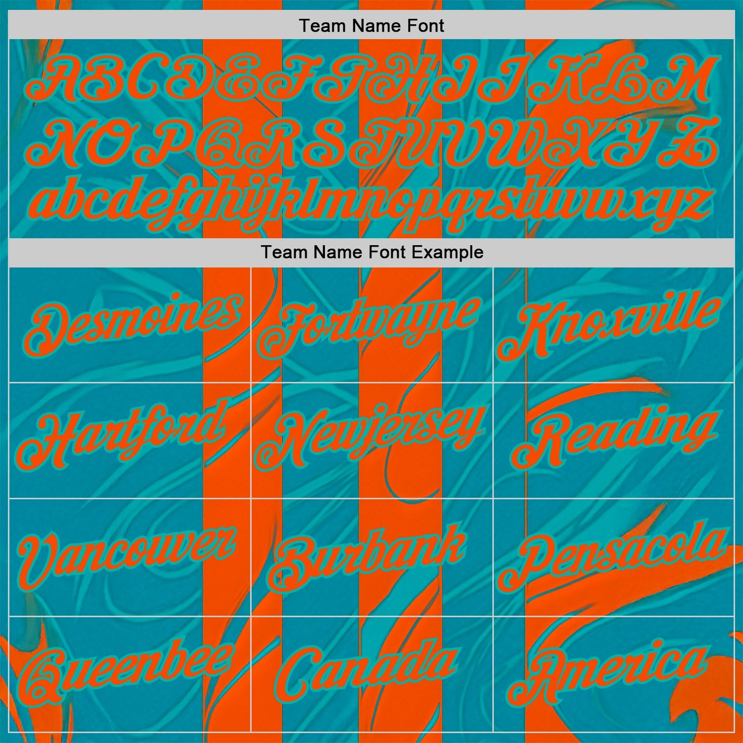 Custom Blue Orange-Aqua 3D Pattern Design Color Block Stripe Sportswear Performance T-Shirt view 3