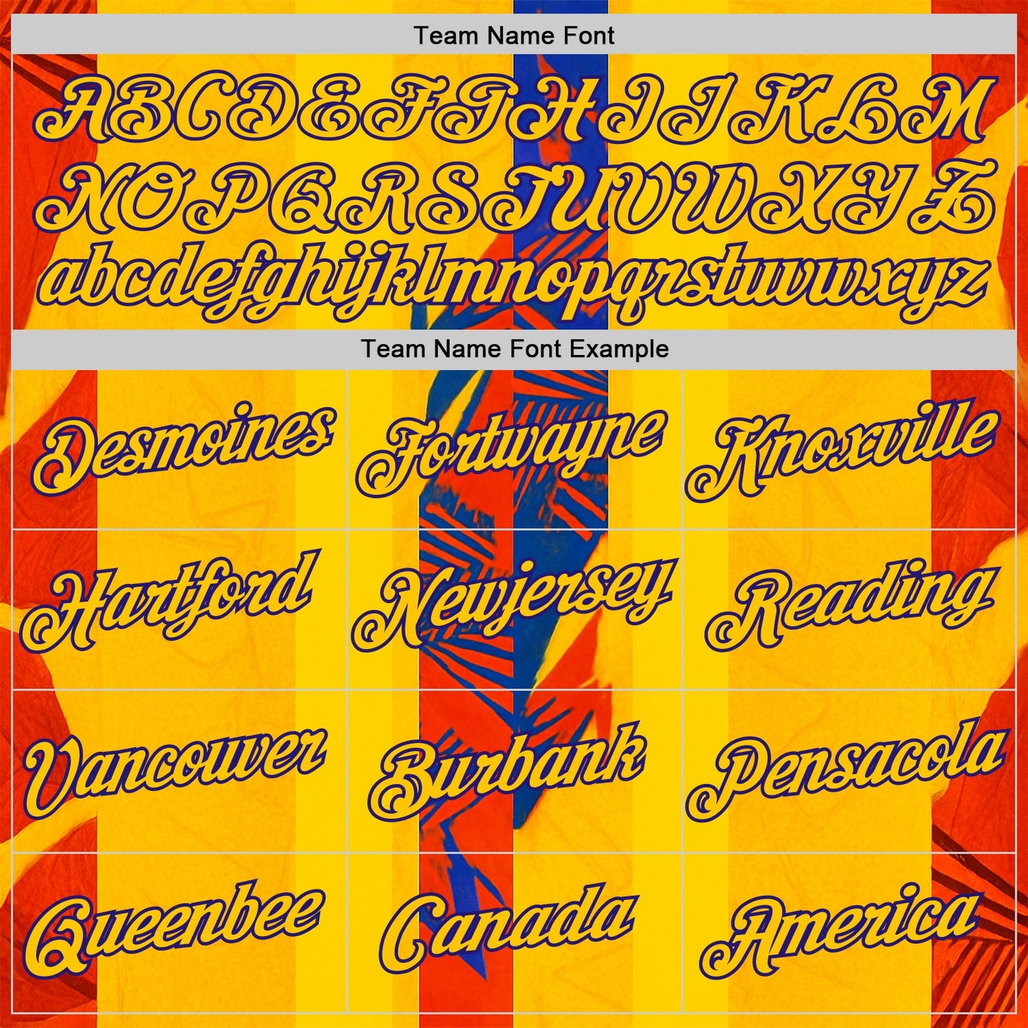 Custom Yellow Red-Dark Purple 3D Pattern Design Color Block Stripe Sportswear Performance T-Shirt view 3