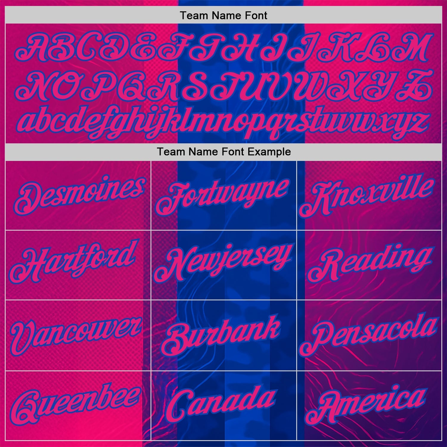 Custom Blue Hot Pink Red-Thunder Blue 3D Pattern Design Neon Stripe Sportswear Performance T-Shirt view 3