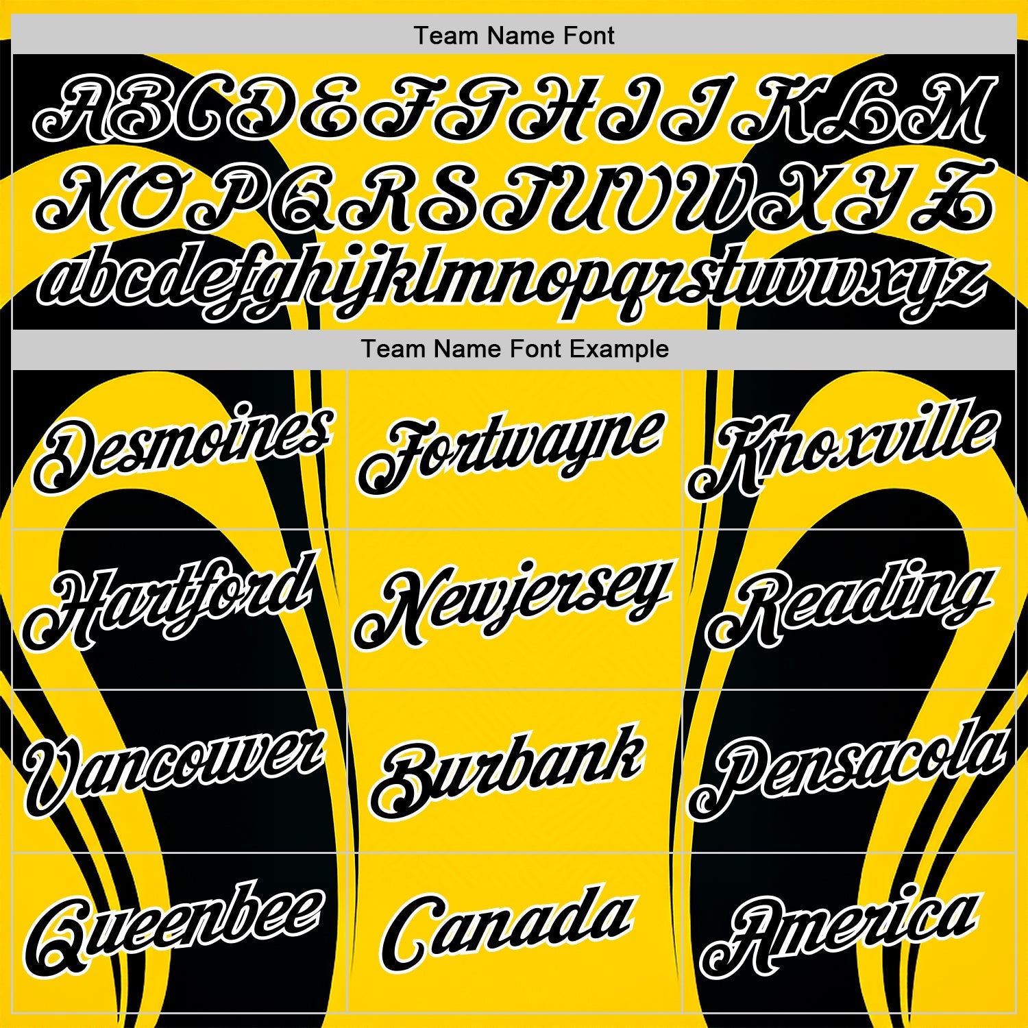Custom Yellow Black-White 3D Pattern Design Germany Color Block Sportswear Performance T-Shirt view 3