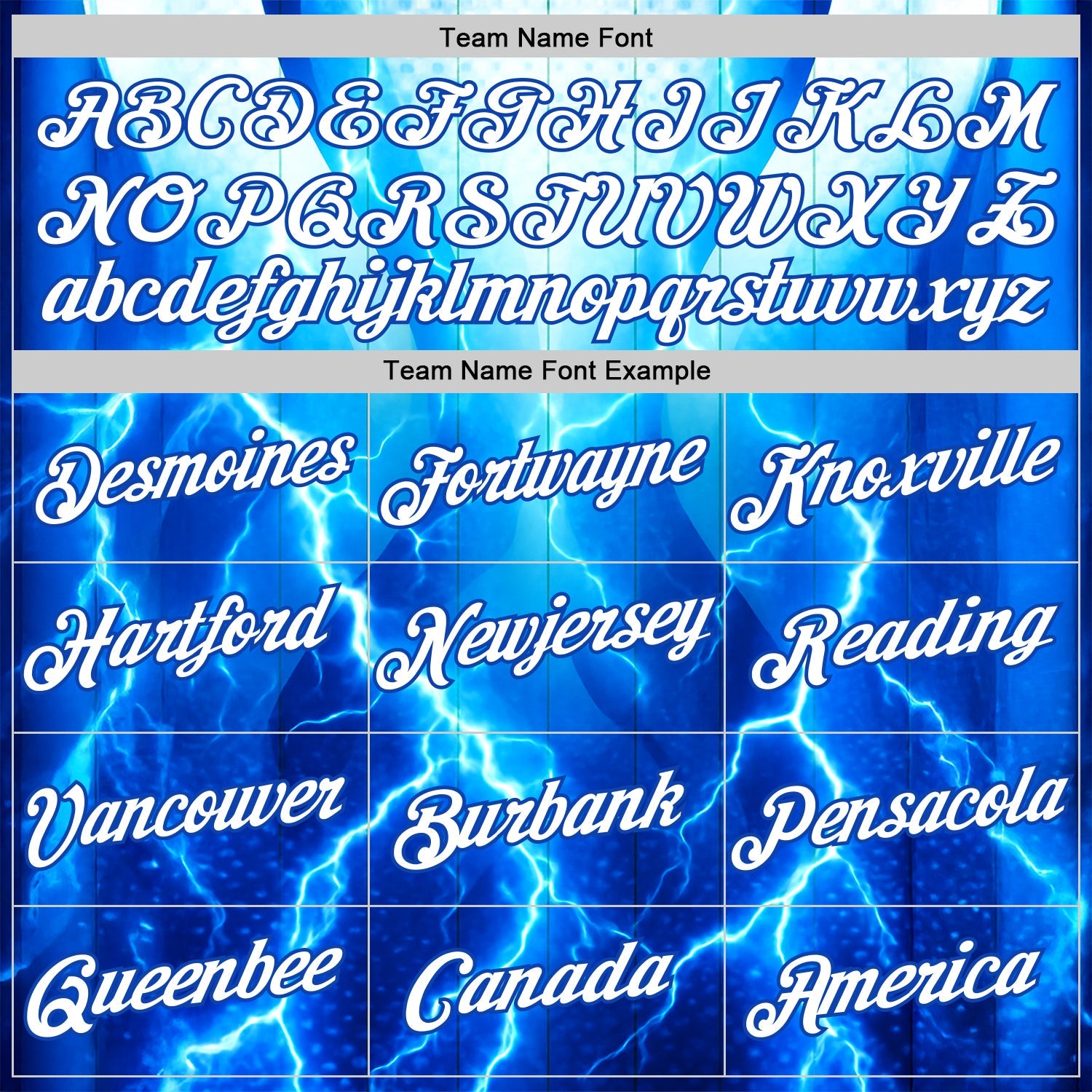 Custom Blue White-Thunder Blue 3D Pattern Design Lightning Sportswear Performance T-Shirt view 3